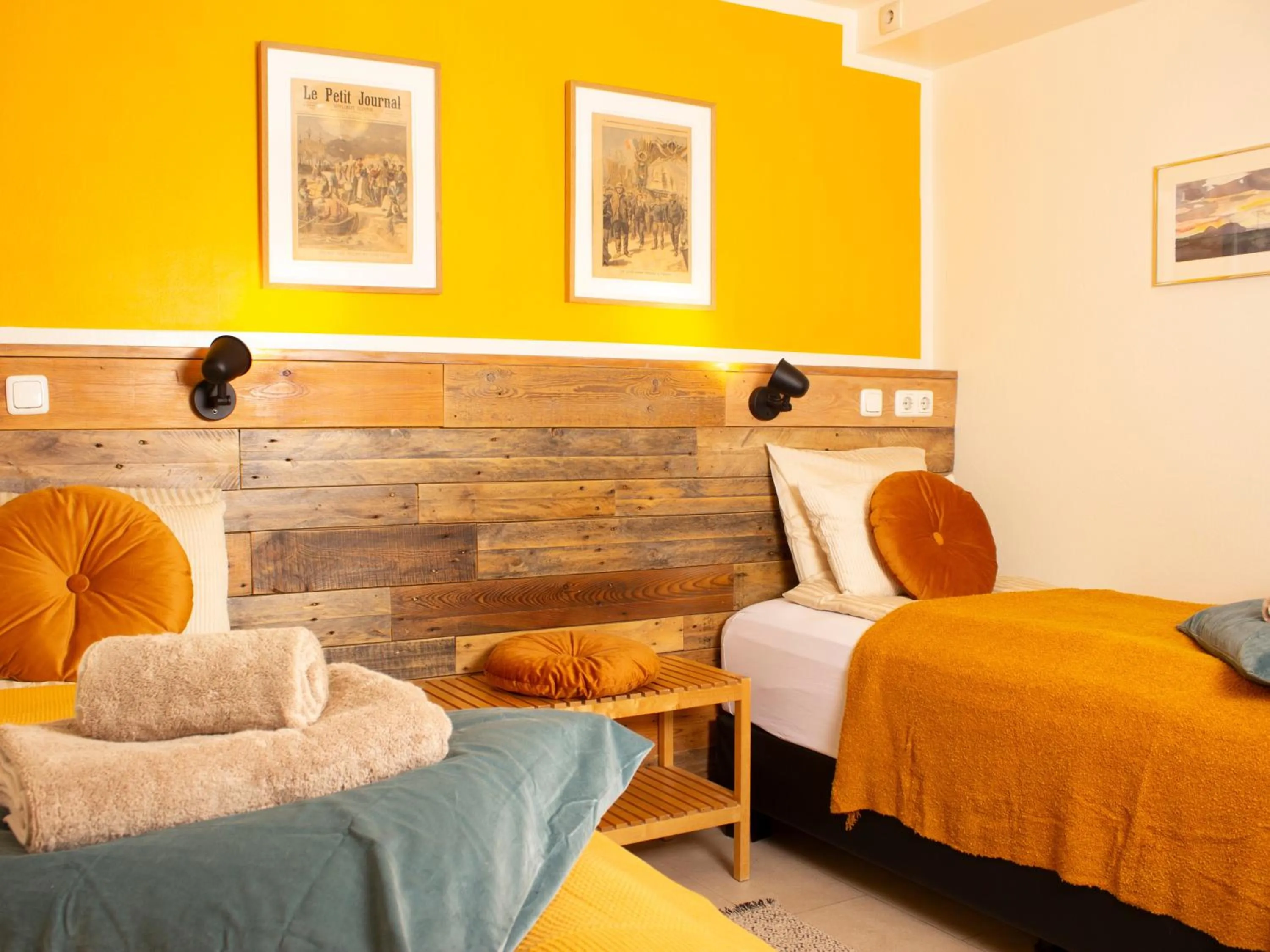 Bed in Eric the Red Guesthouse