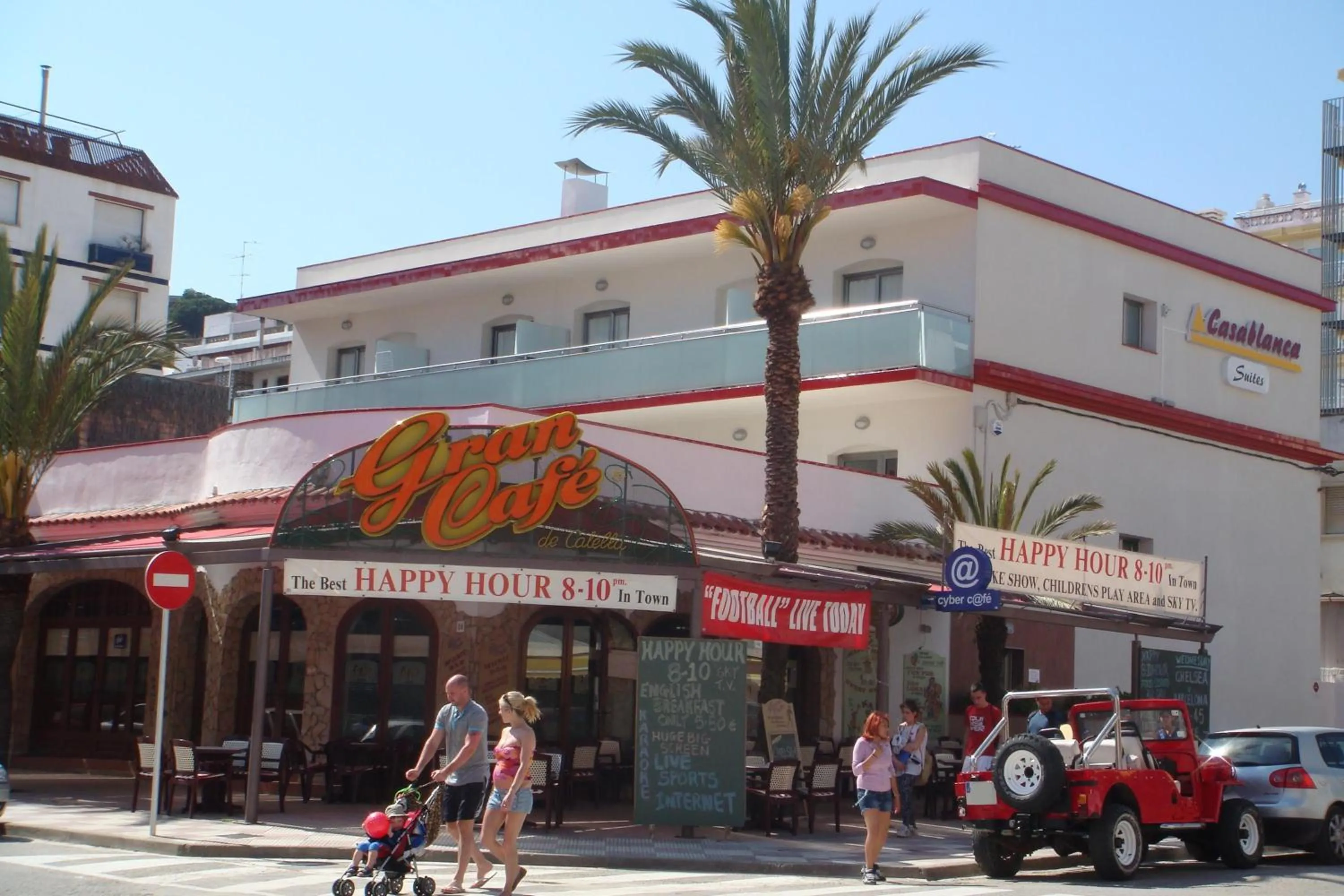 Facade/entrance in Casablanca Suites - Adults Only
