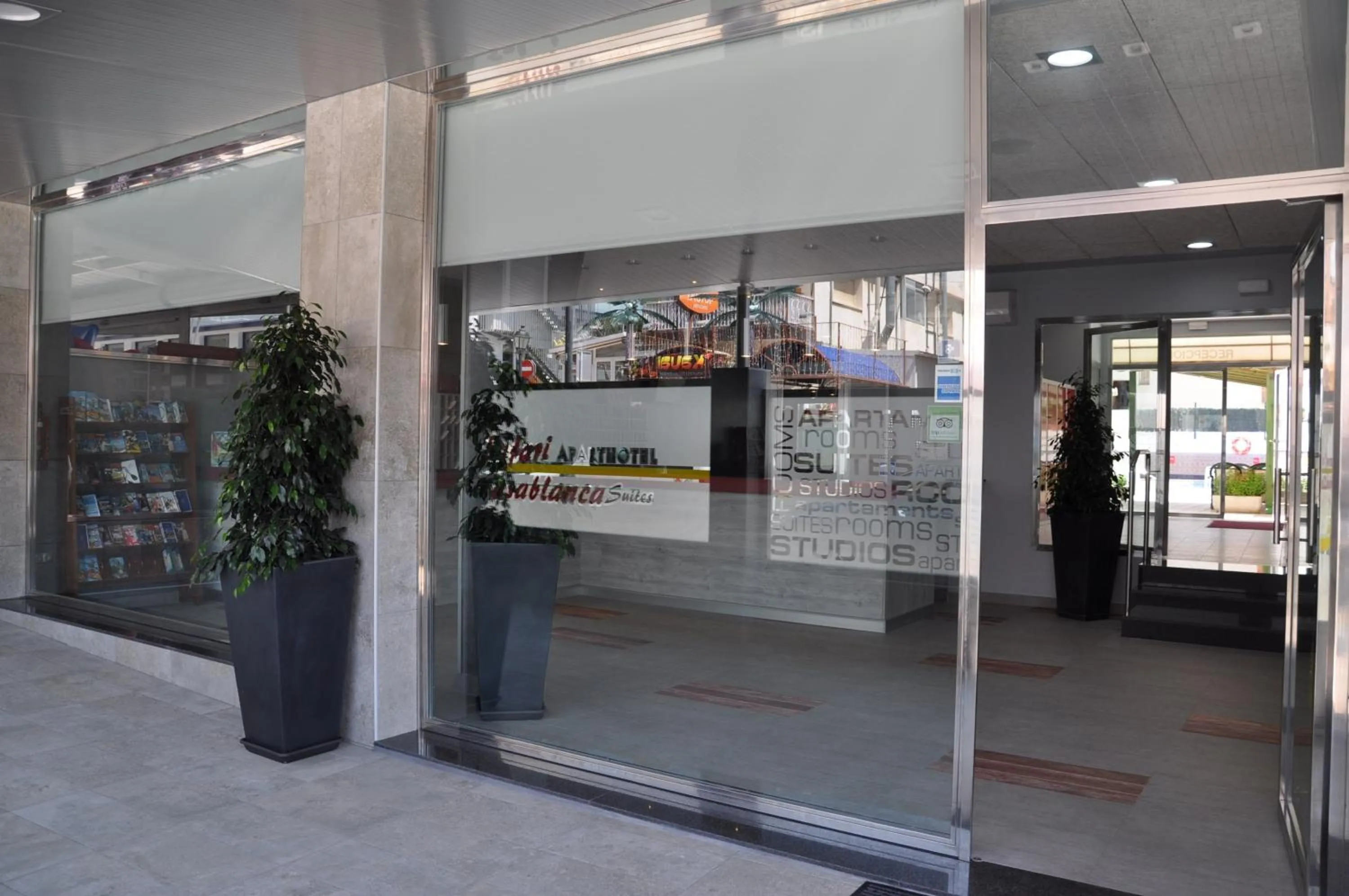 Facade/entrance in Casablanca Suites - Adults Only