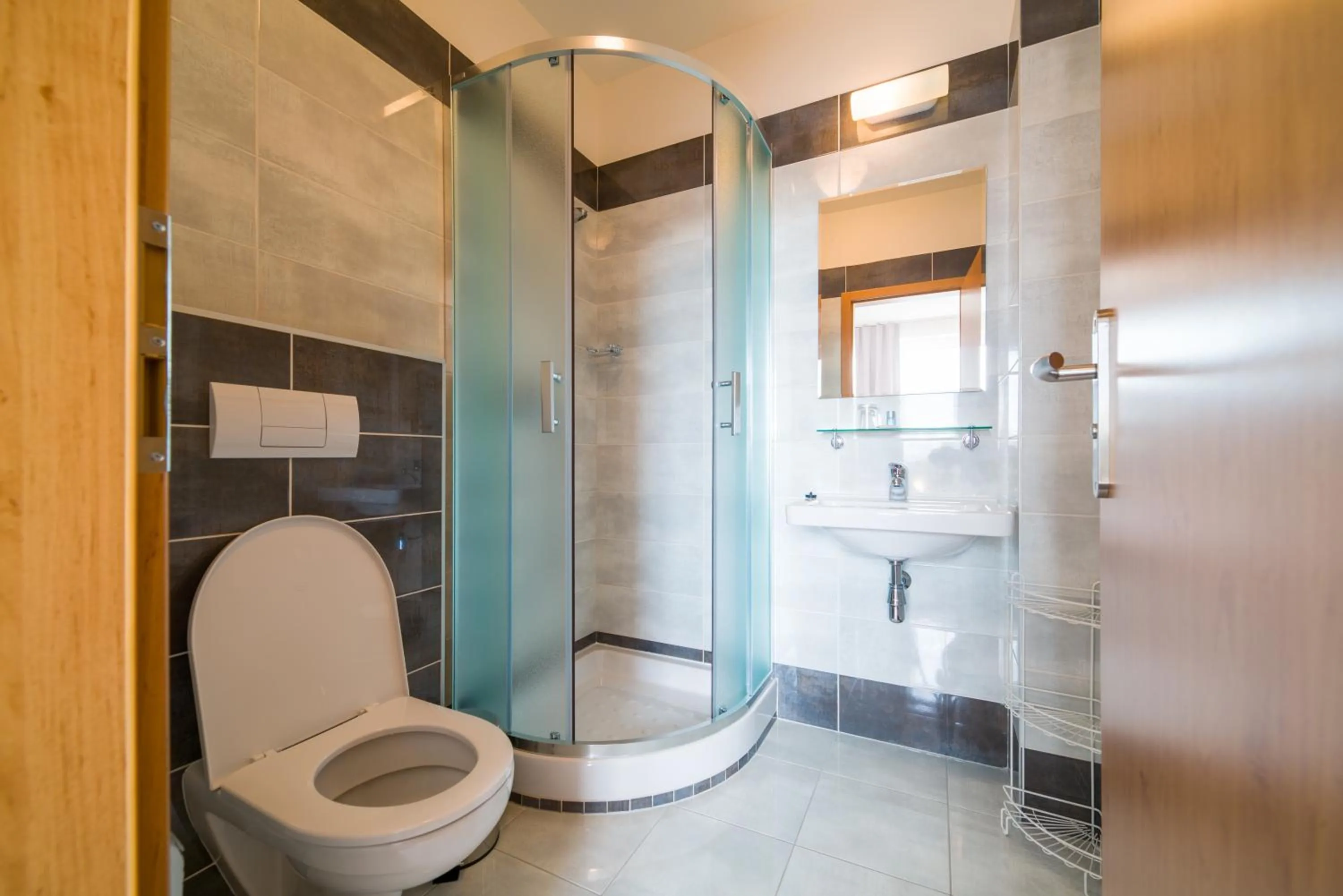 Bathroom in Garni Hotel Třeboň