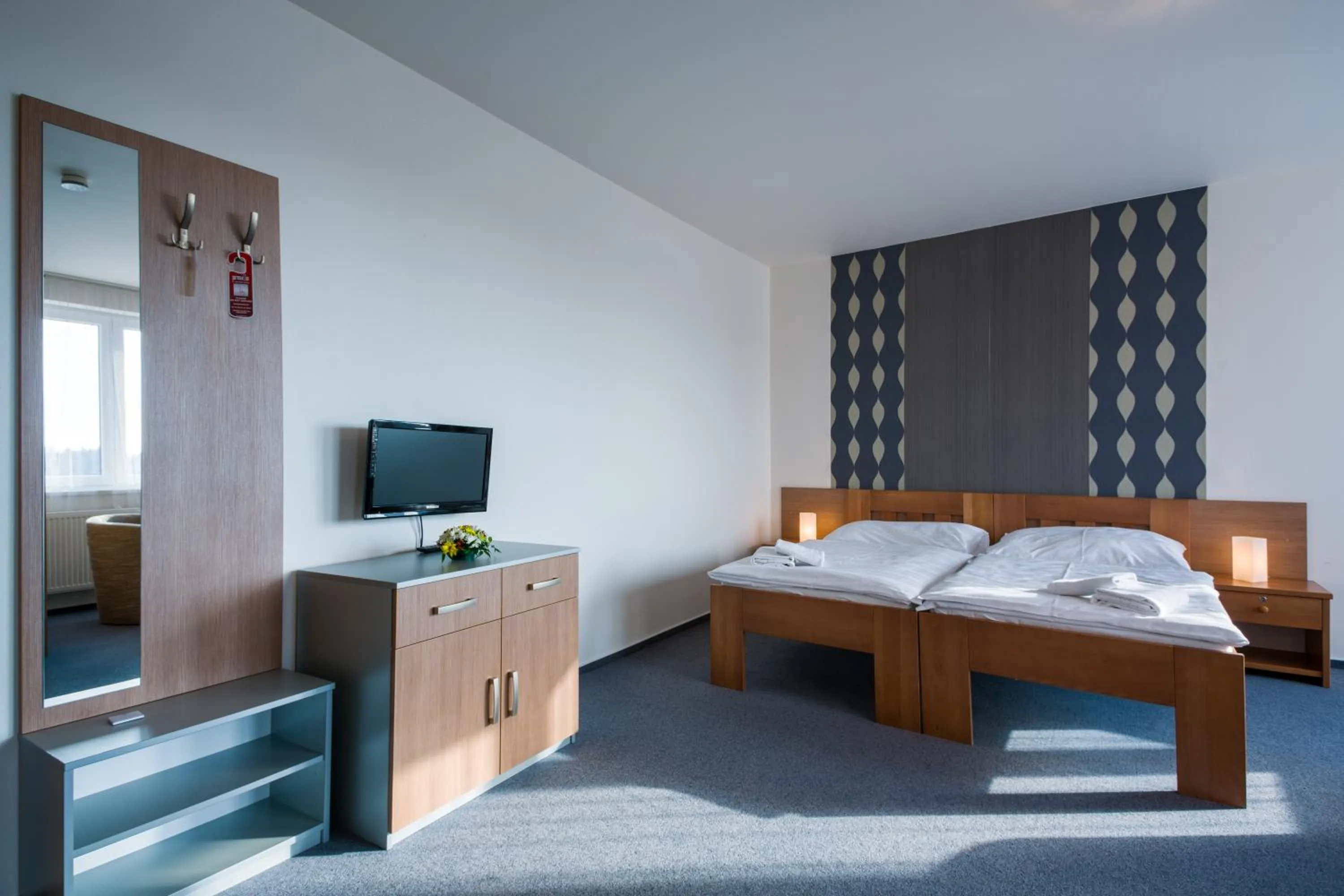 Decorative detail in Garni Hotel Třeboň