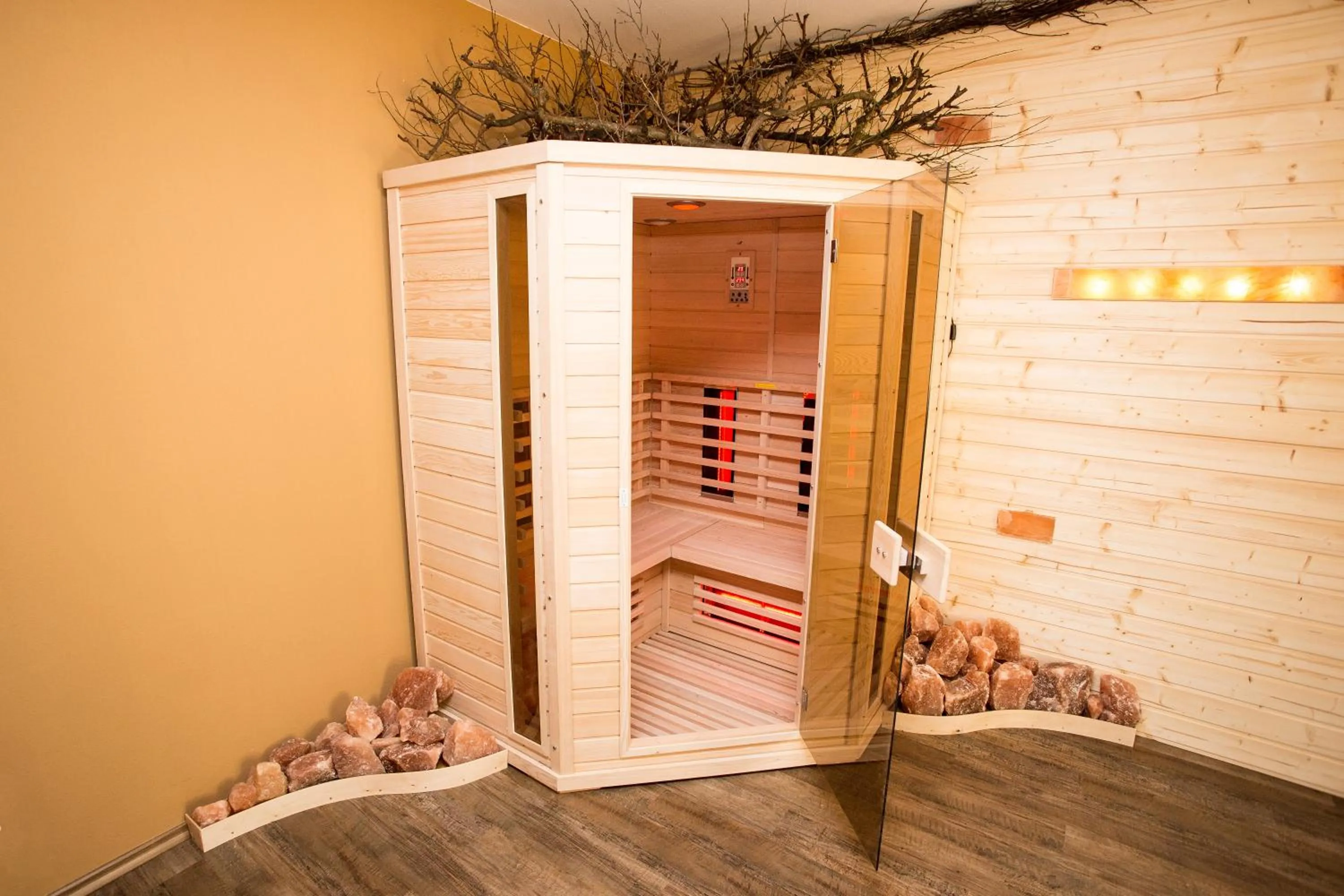 Spa and wellness centre/facilities in Garni Hotel Třeboň