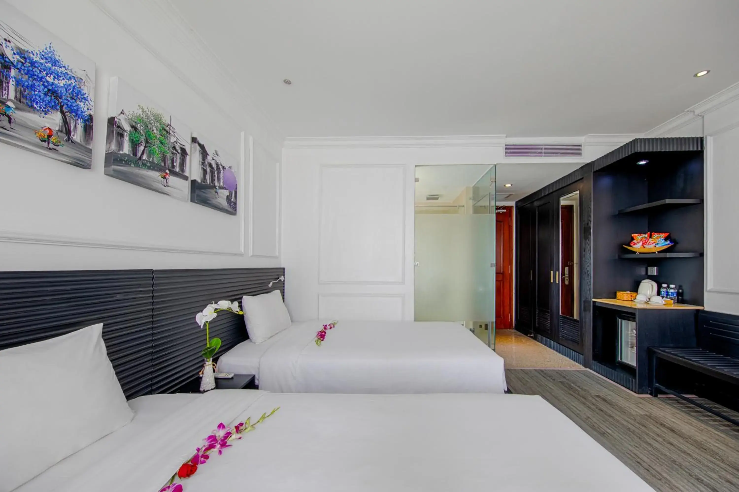 Superior Twin Room with City View in Fivitel Boutique Da Nang Superior Twin Room with City View in Fivitel Boutique Da Nang