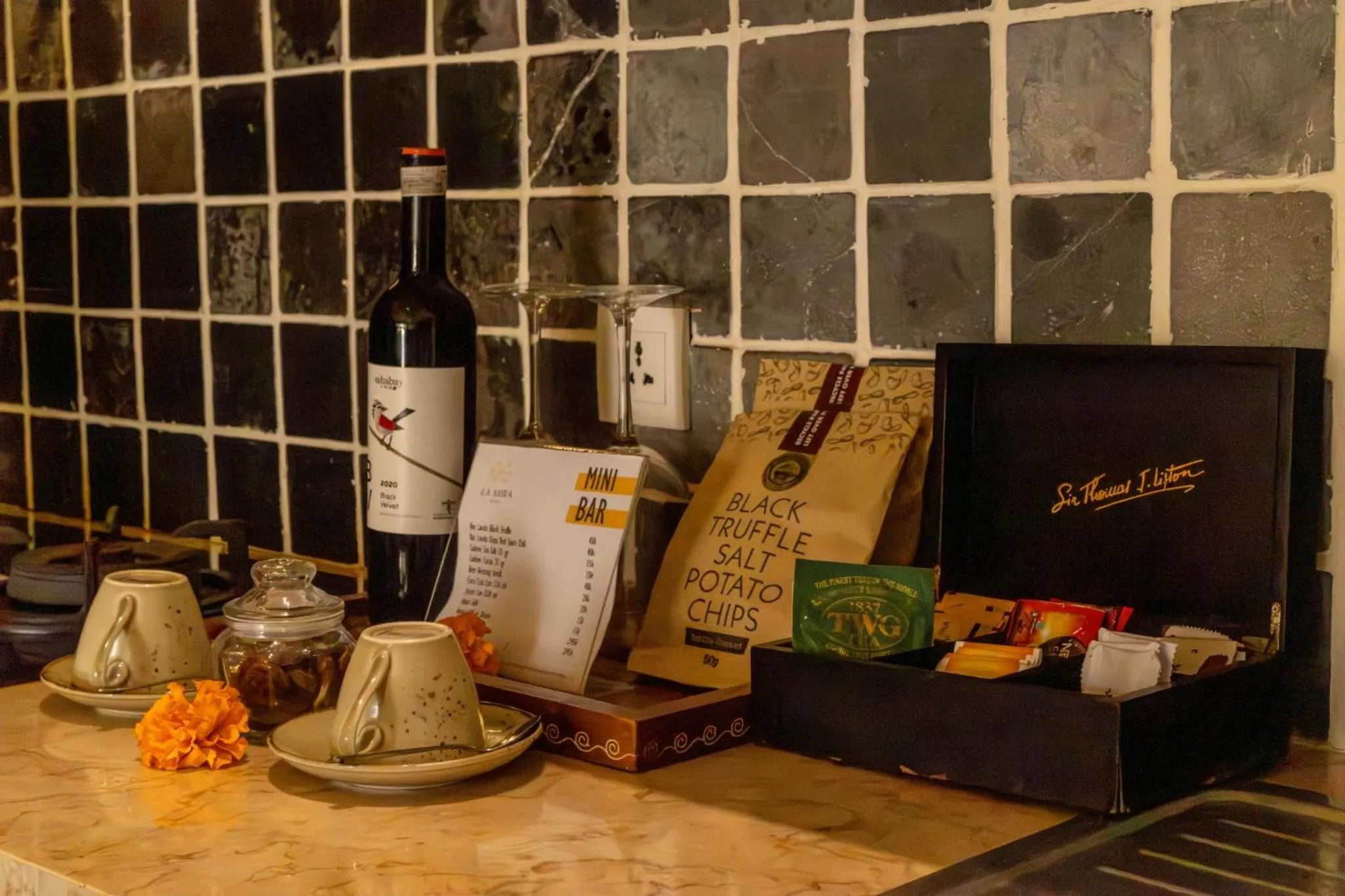 Coffee/tea facilities in La Mira Villa Seminyak by Ini Vie Hospitality