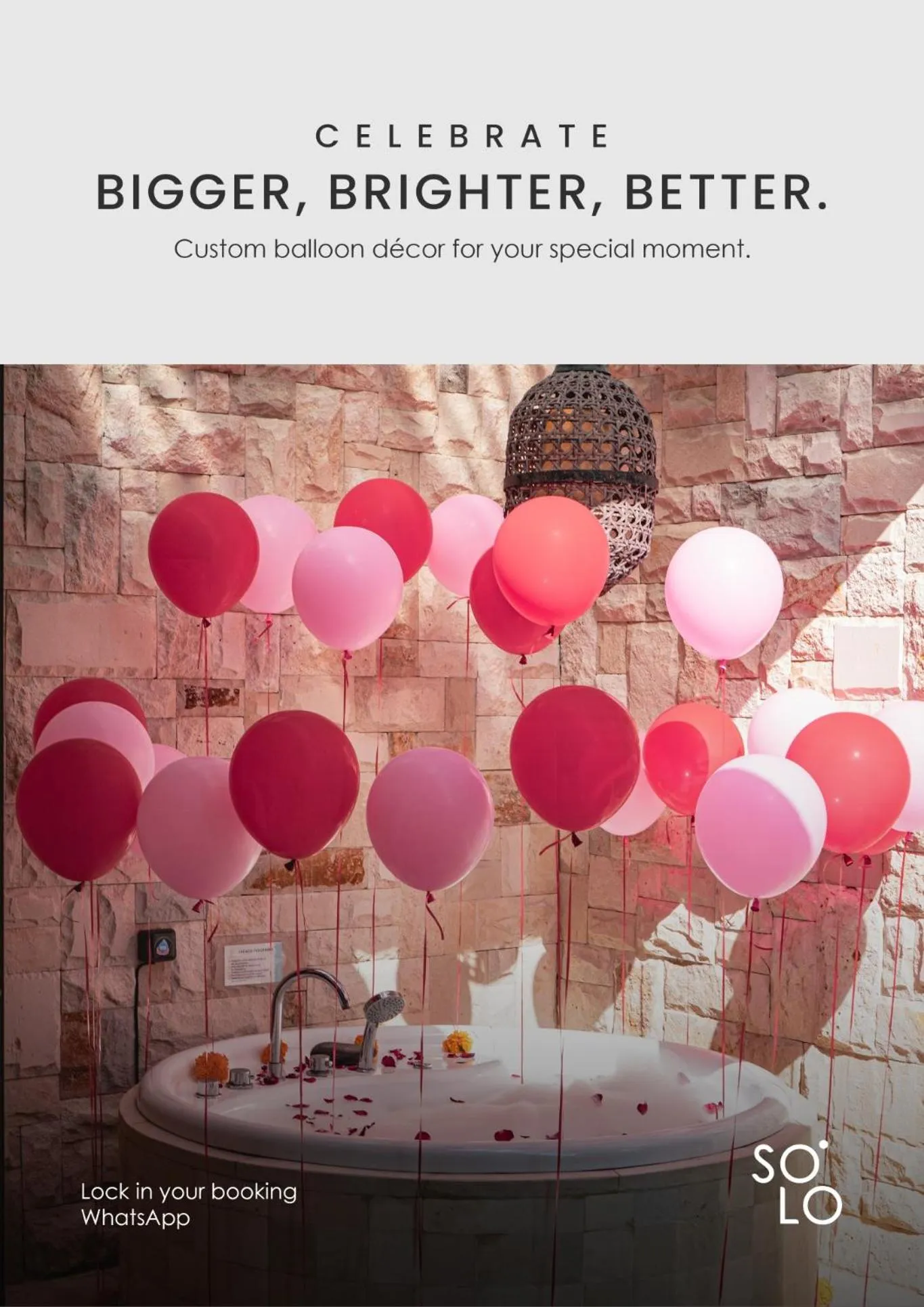 Text overlay in La Mira Villa Seminyak by Ini Vie Hospitality