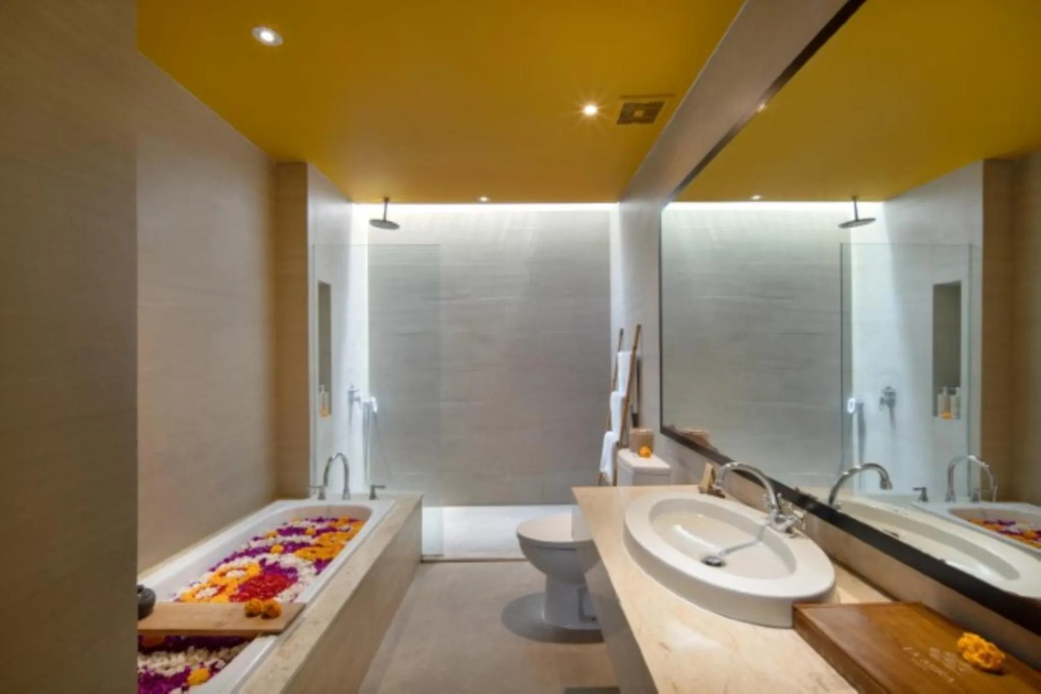 Bathroom in La Mira Villa Seminyak by Ini Vie Hospitality