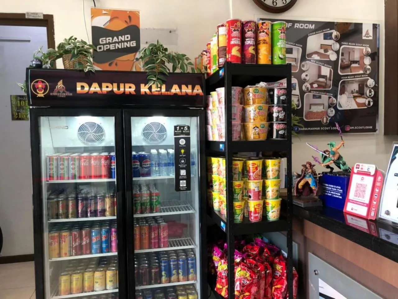 Lobby or reception in DarulMakmur Scout Lodge