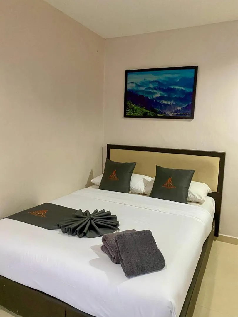 Bed in DarulMakmur Scout Lodge