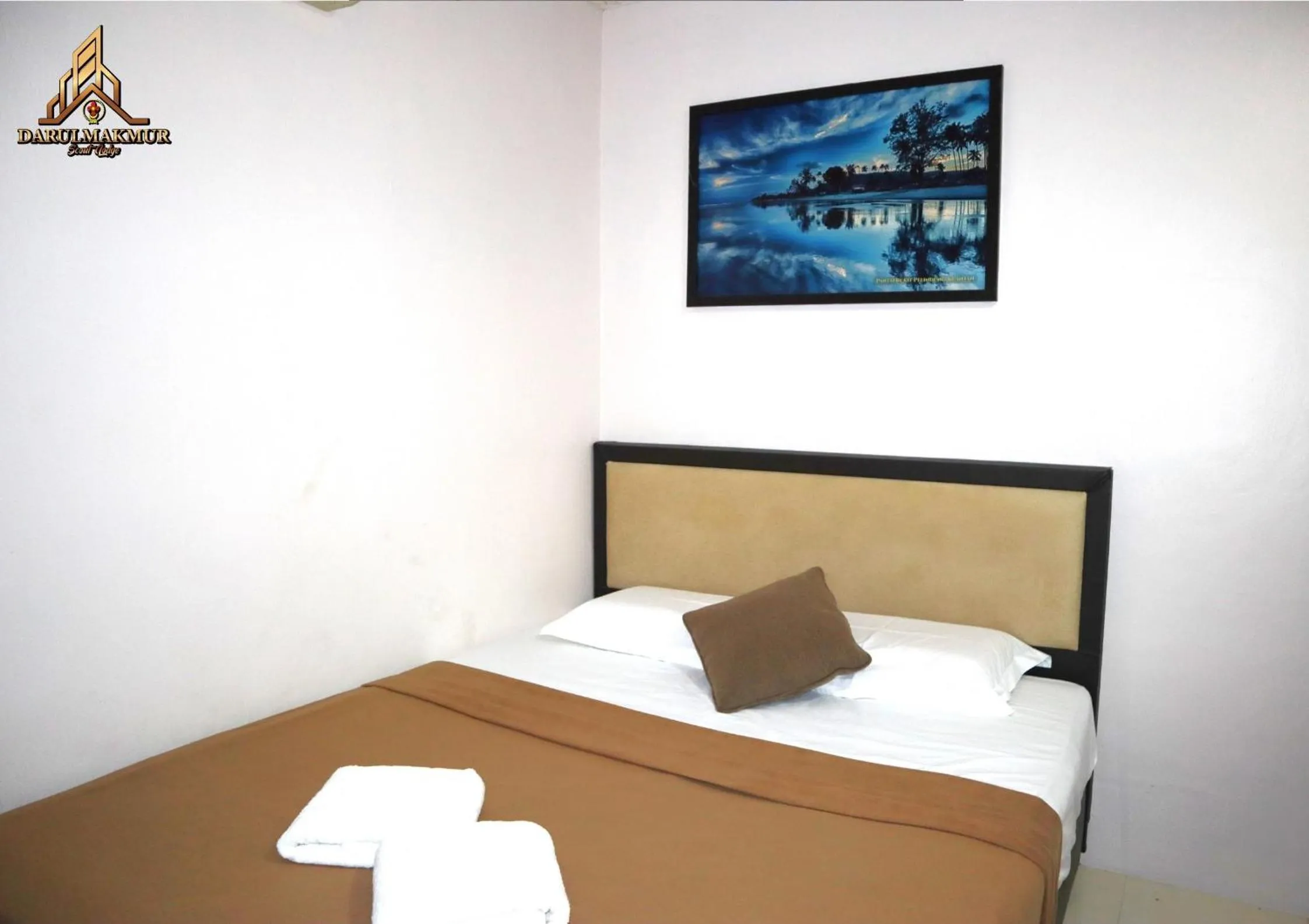 Bed in DarulMakmur Scout Lodge