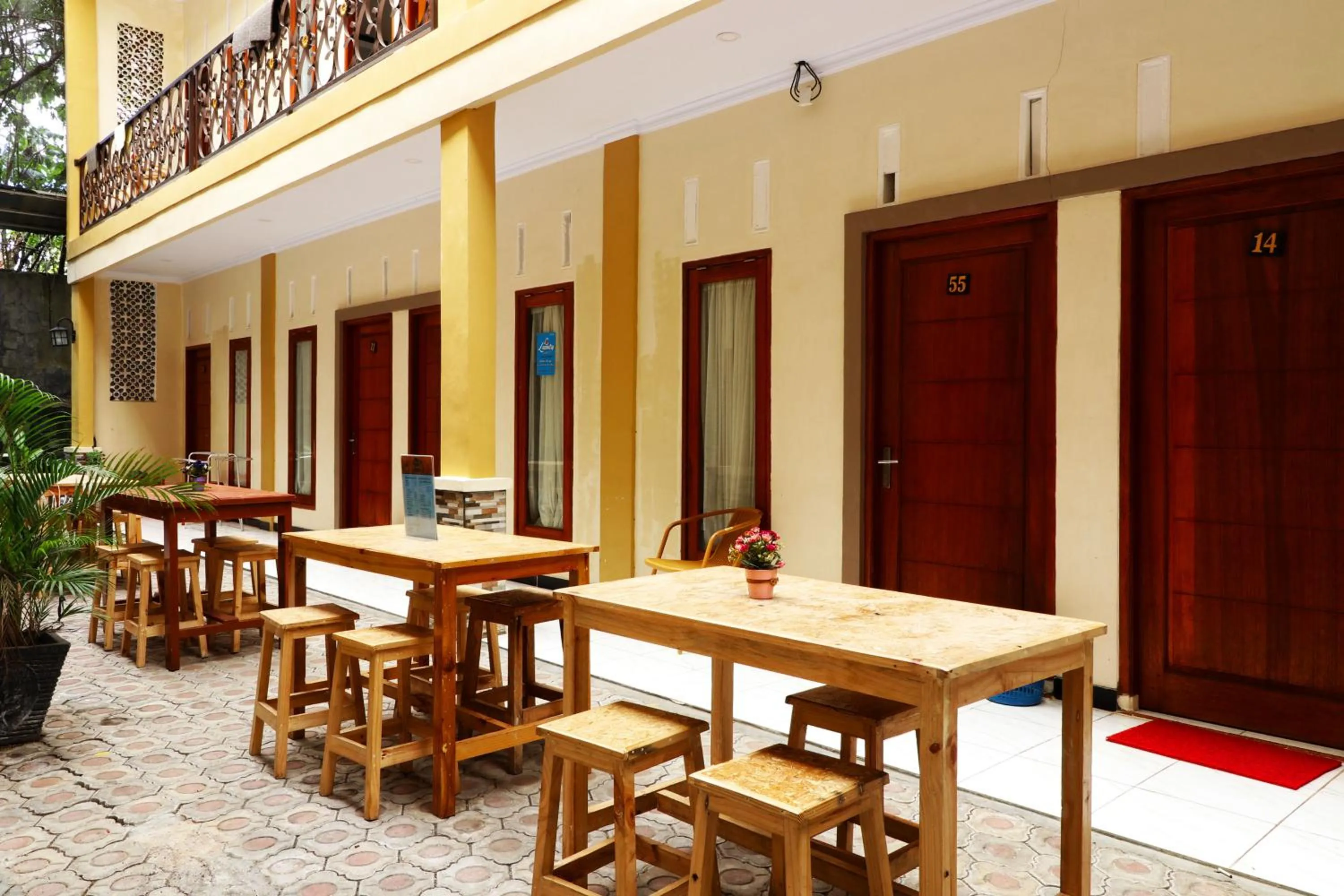 Seating area in Ombey Guest House