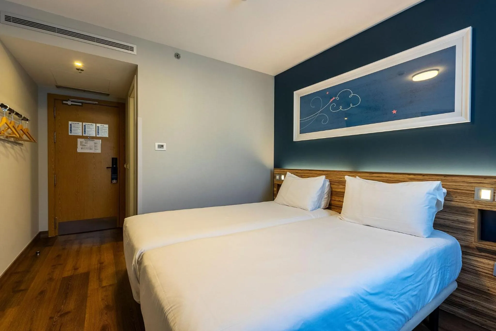 Bed in Travelodge Barcelona Poblenou
