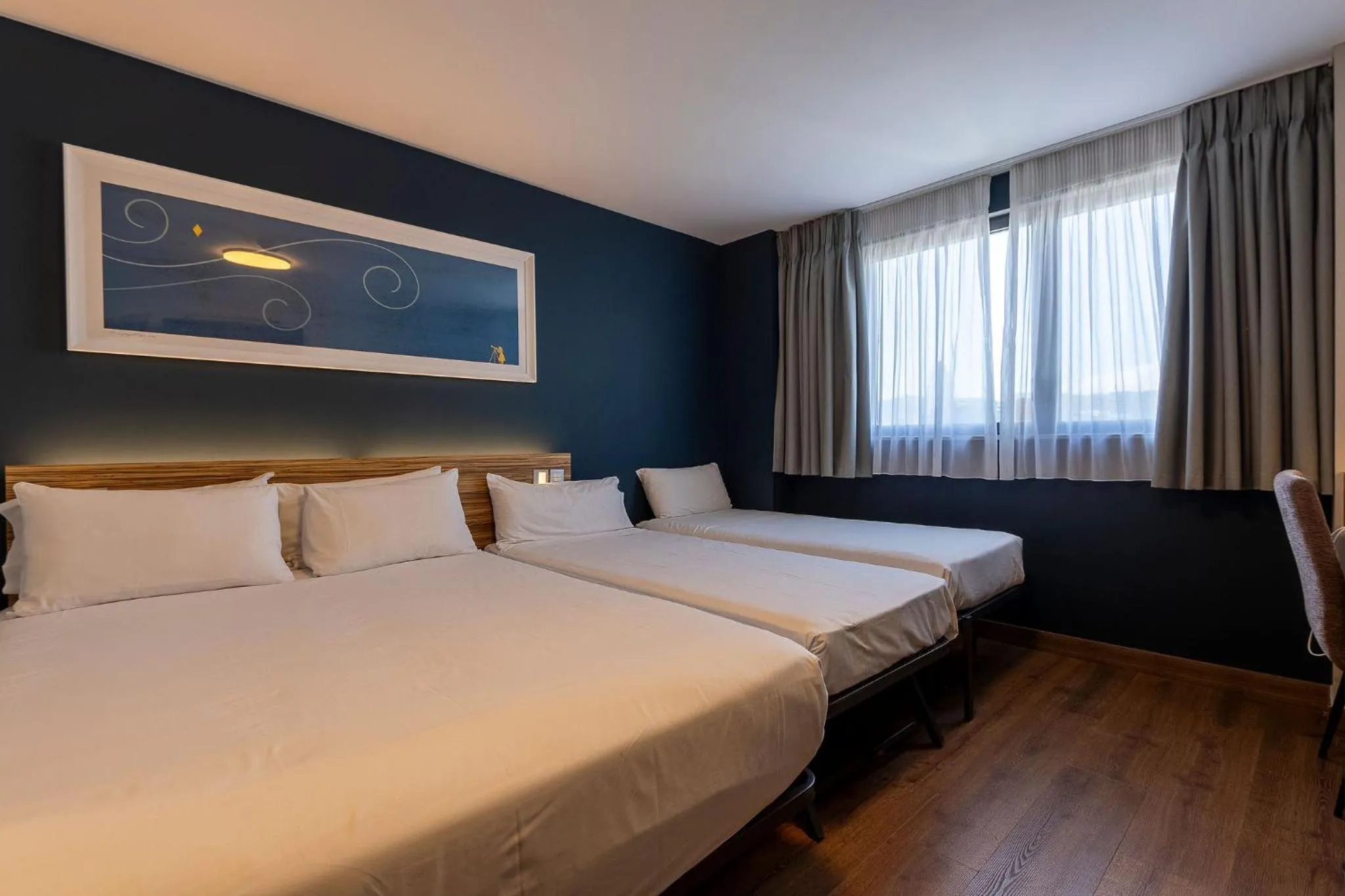 Bed in Travelodge Barcelona Poblenou