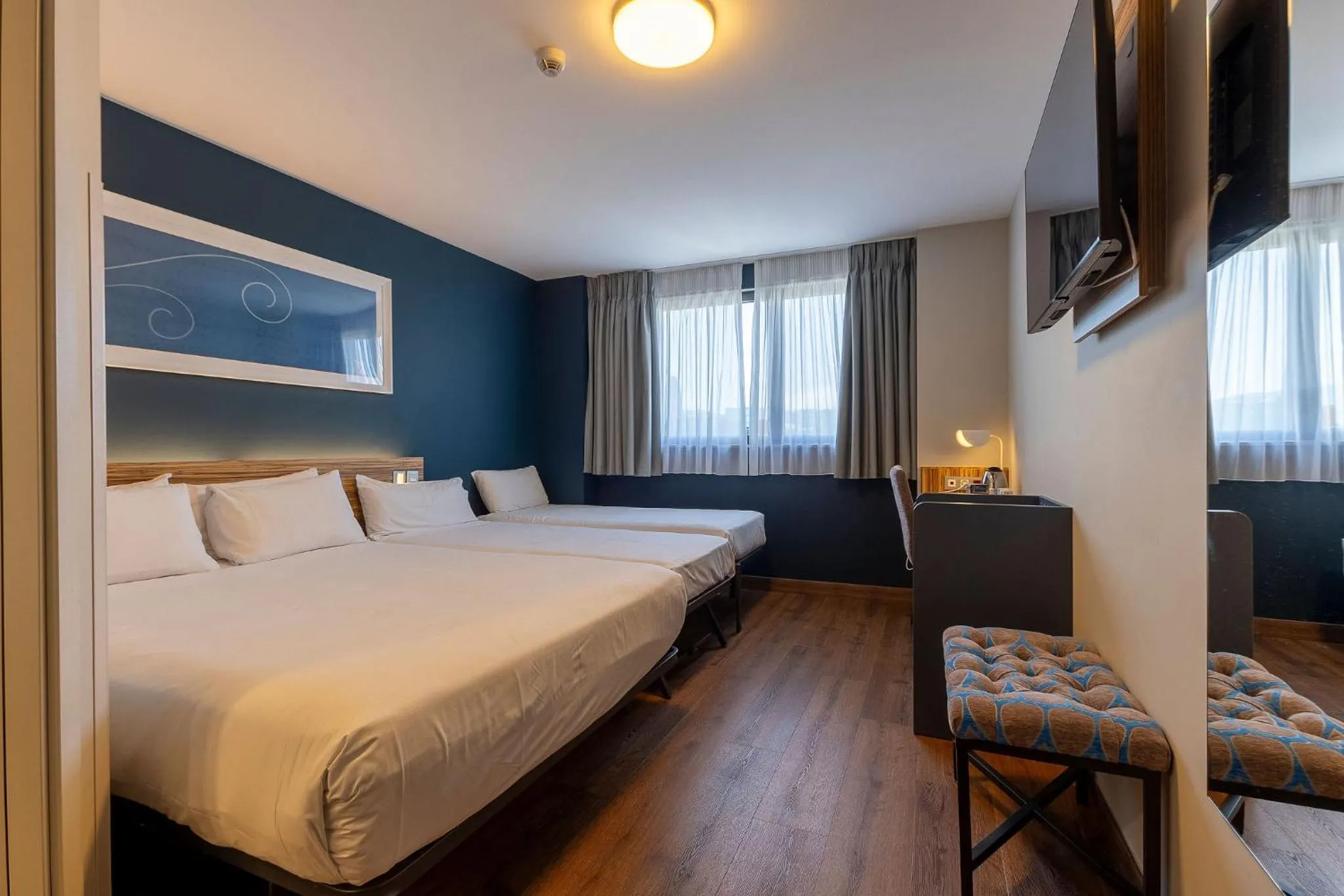Bed in Travelodge Barcelona Poblenou