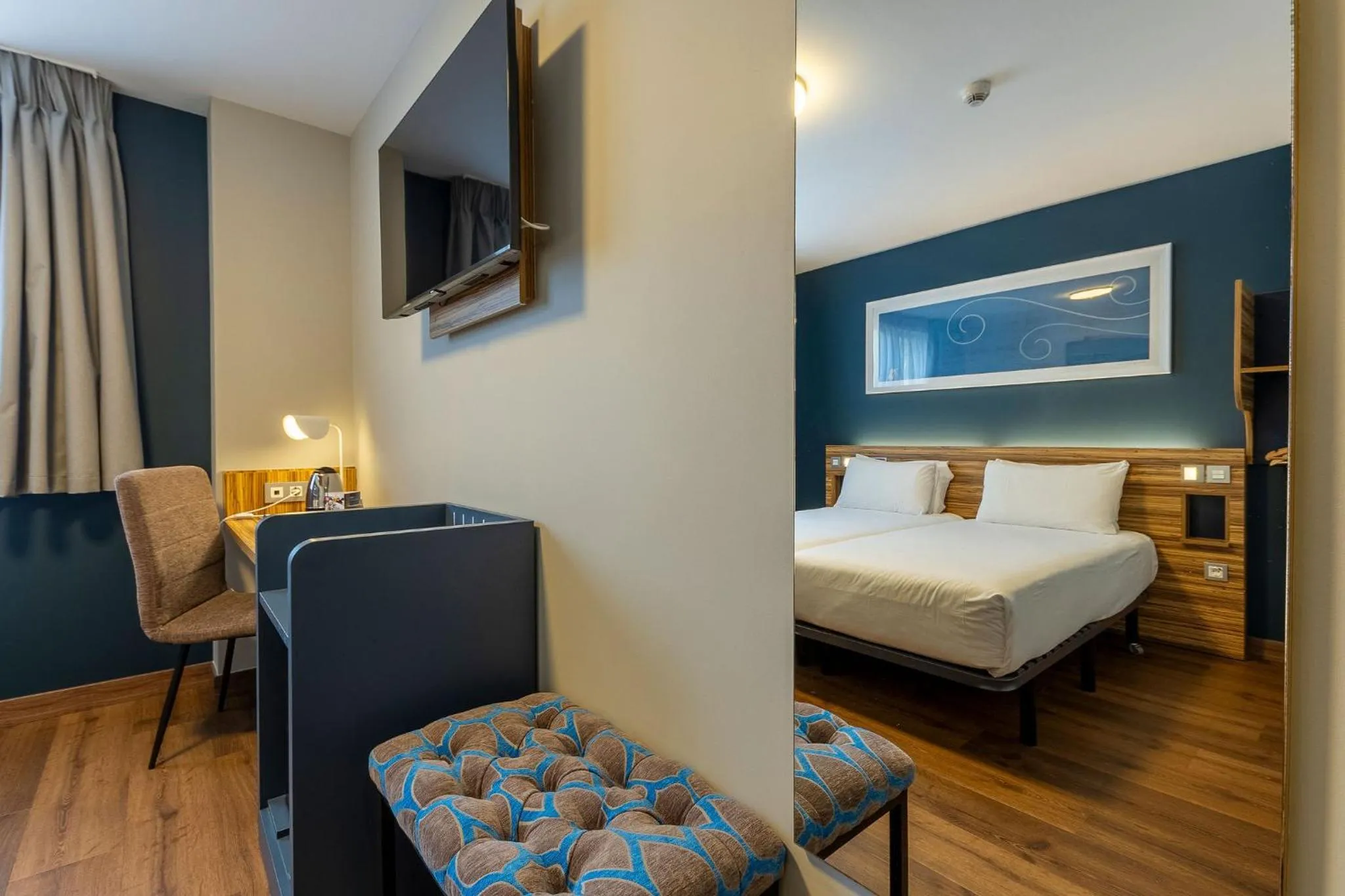 Bed in Travelodge Barcelona Poblenou