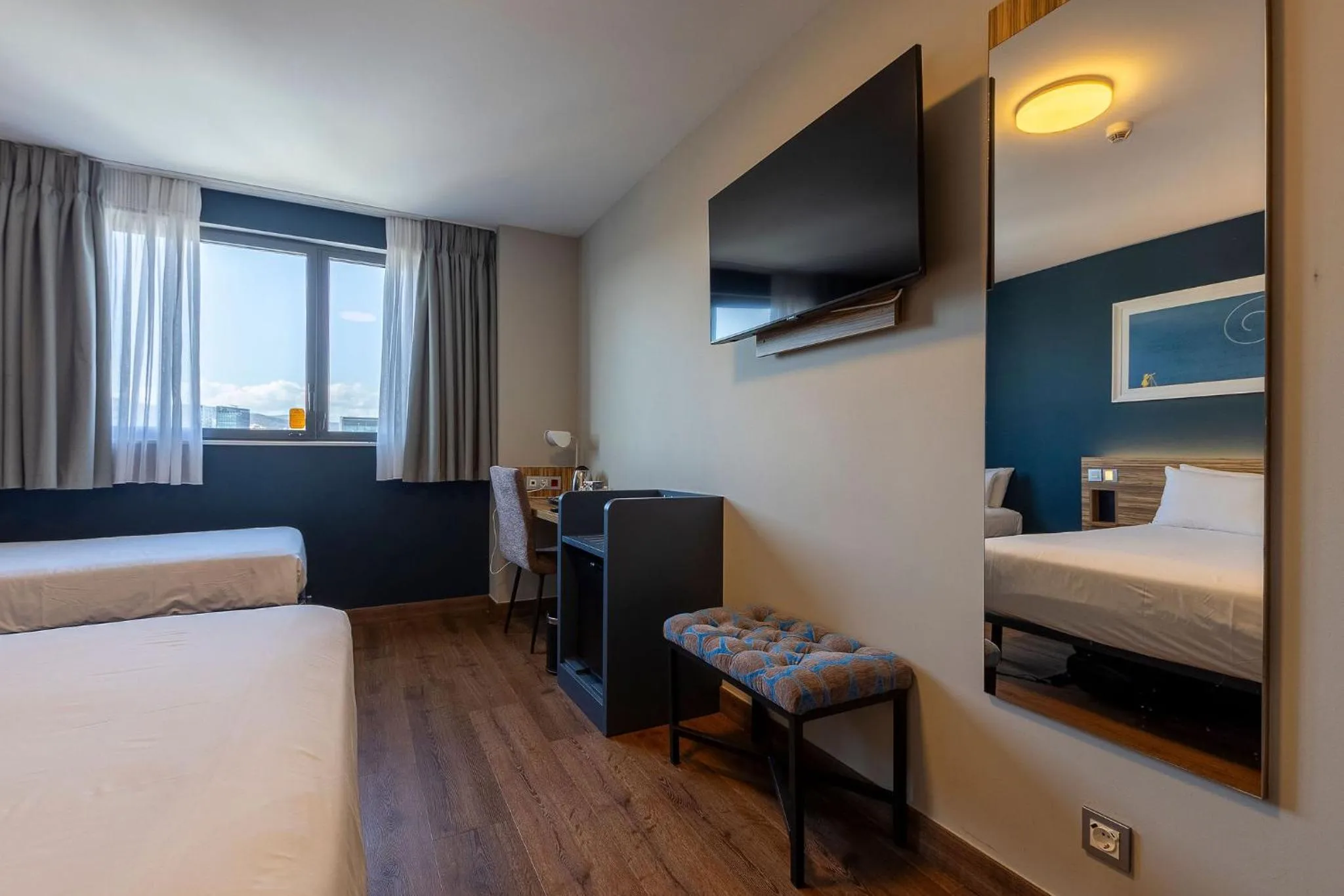 Bed in Travelodge Barcelona Poblenou