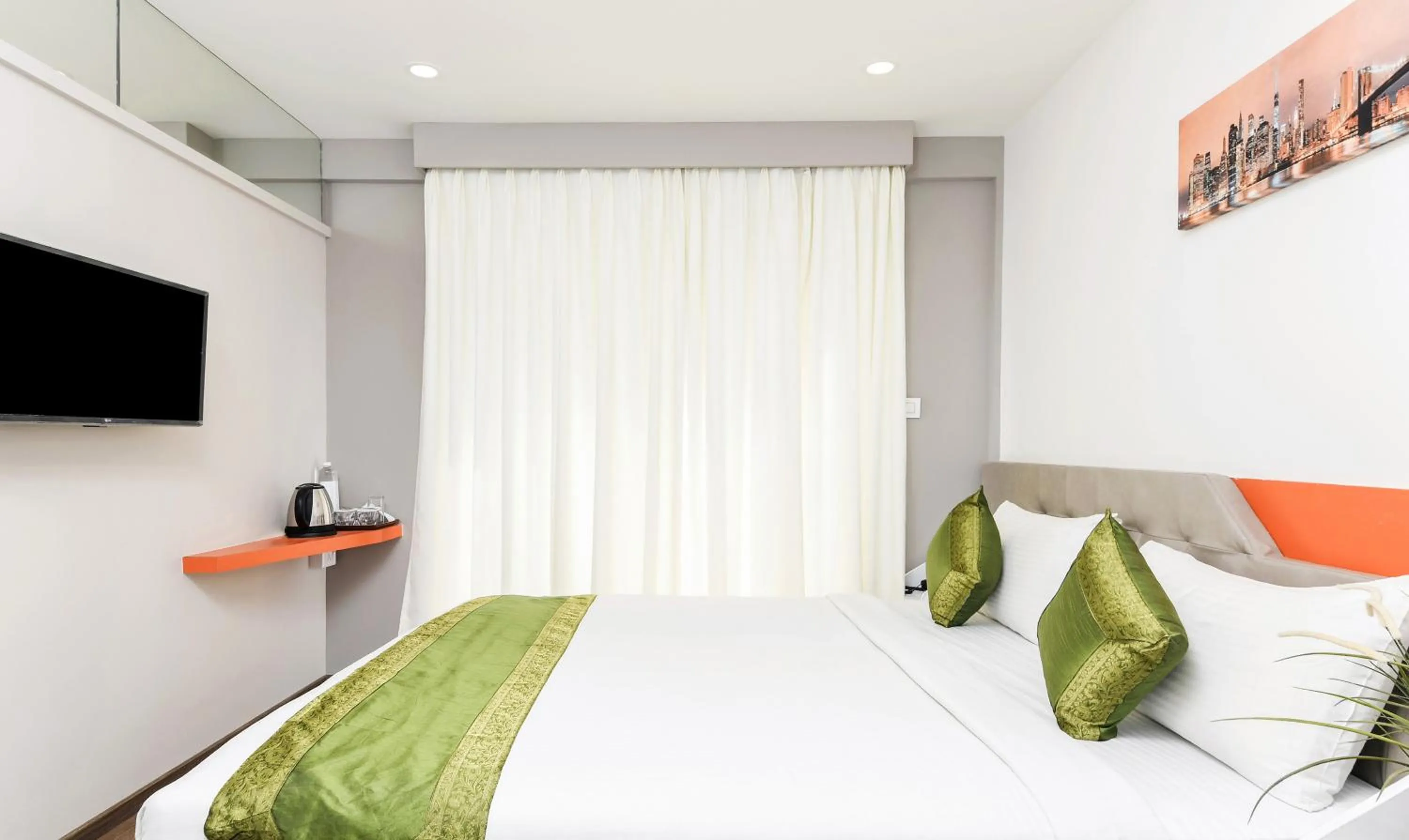 Bed in Treebo Stay Tuned JP Nagar