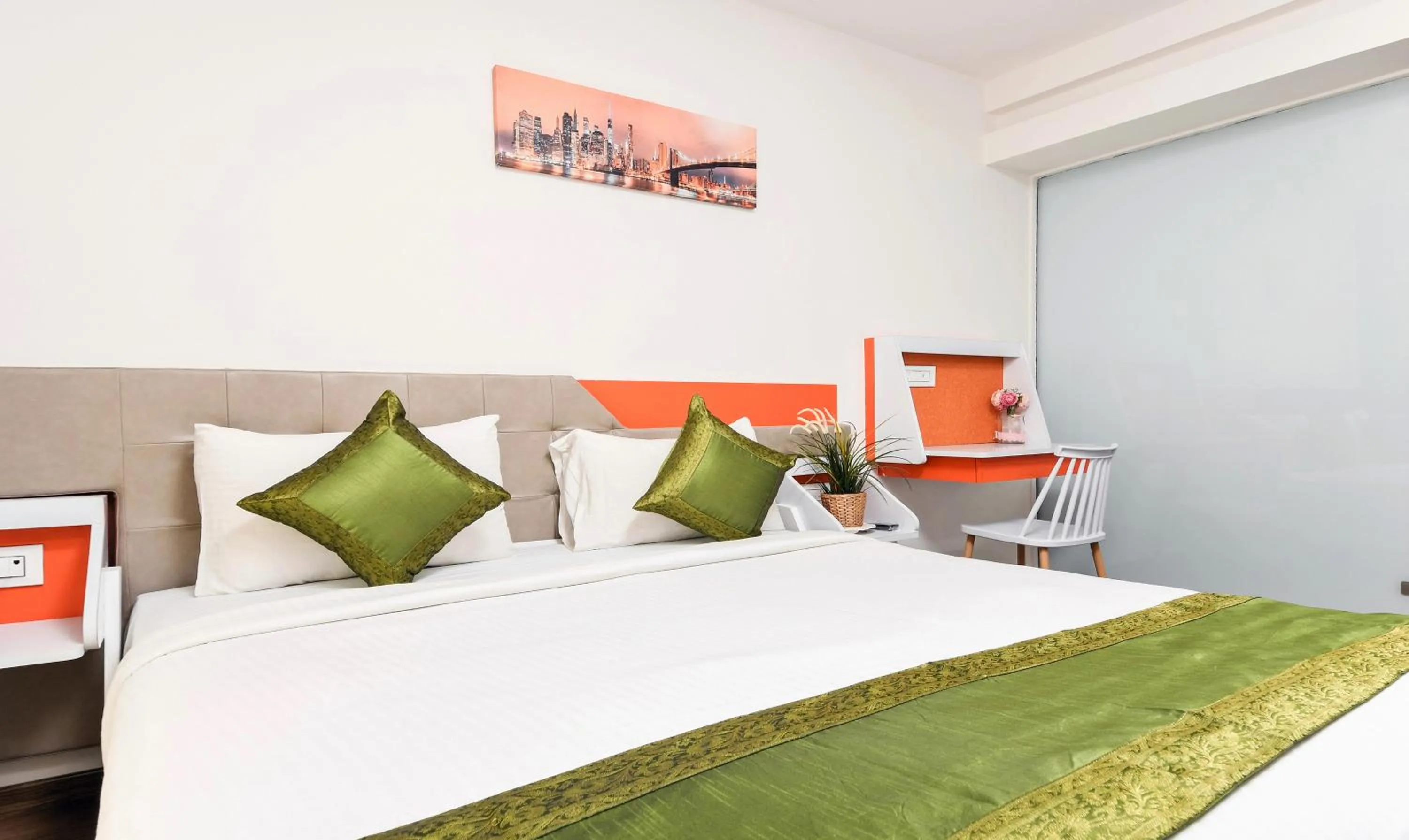 Bed in Treebo Stay Tuned JP Nagar