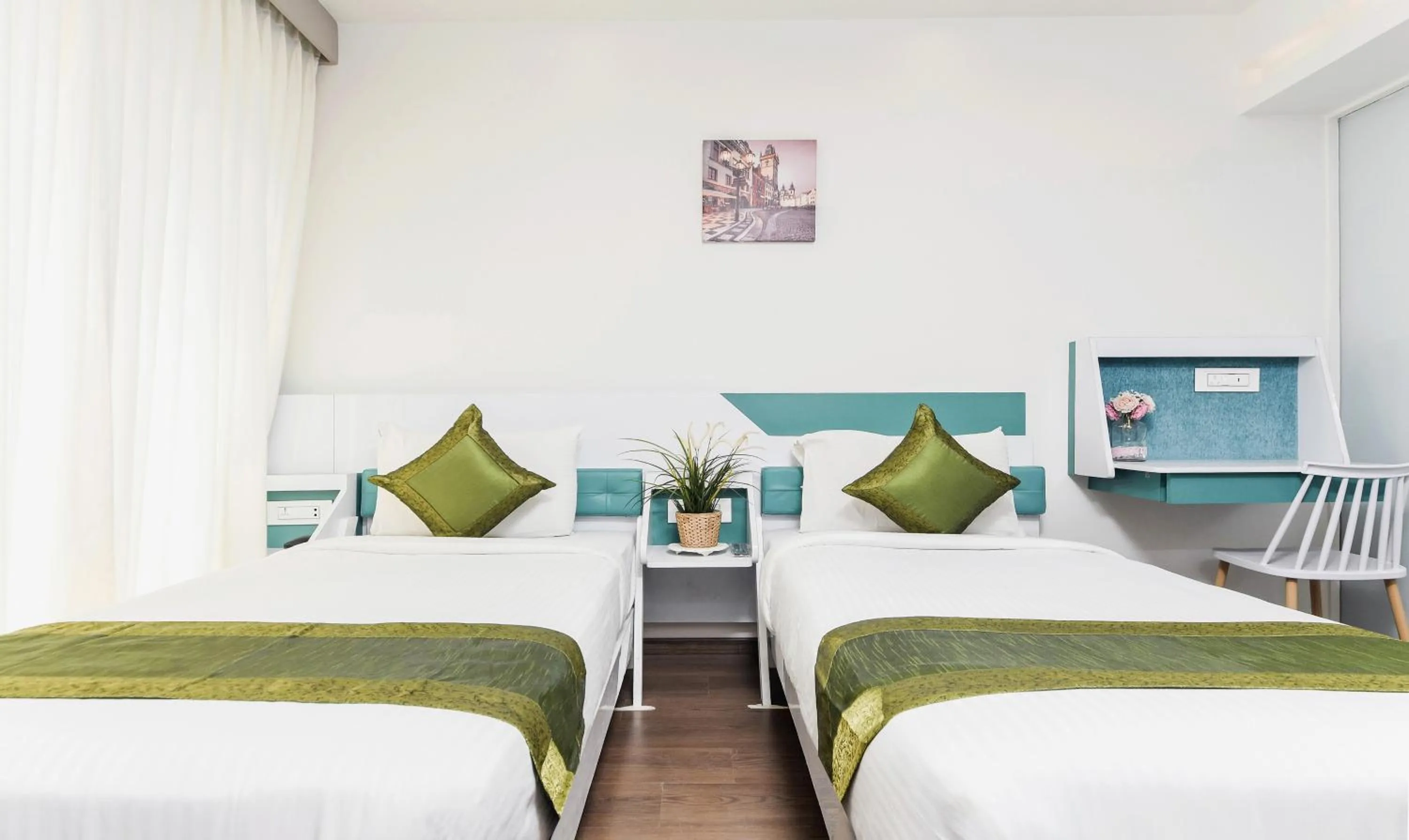 Bed in Treebo Stay Tuned JP Nagar