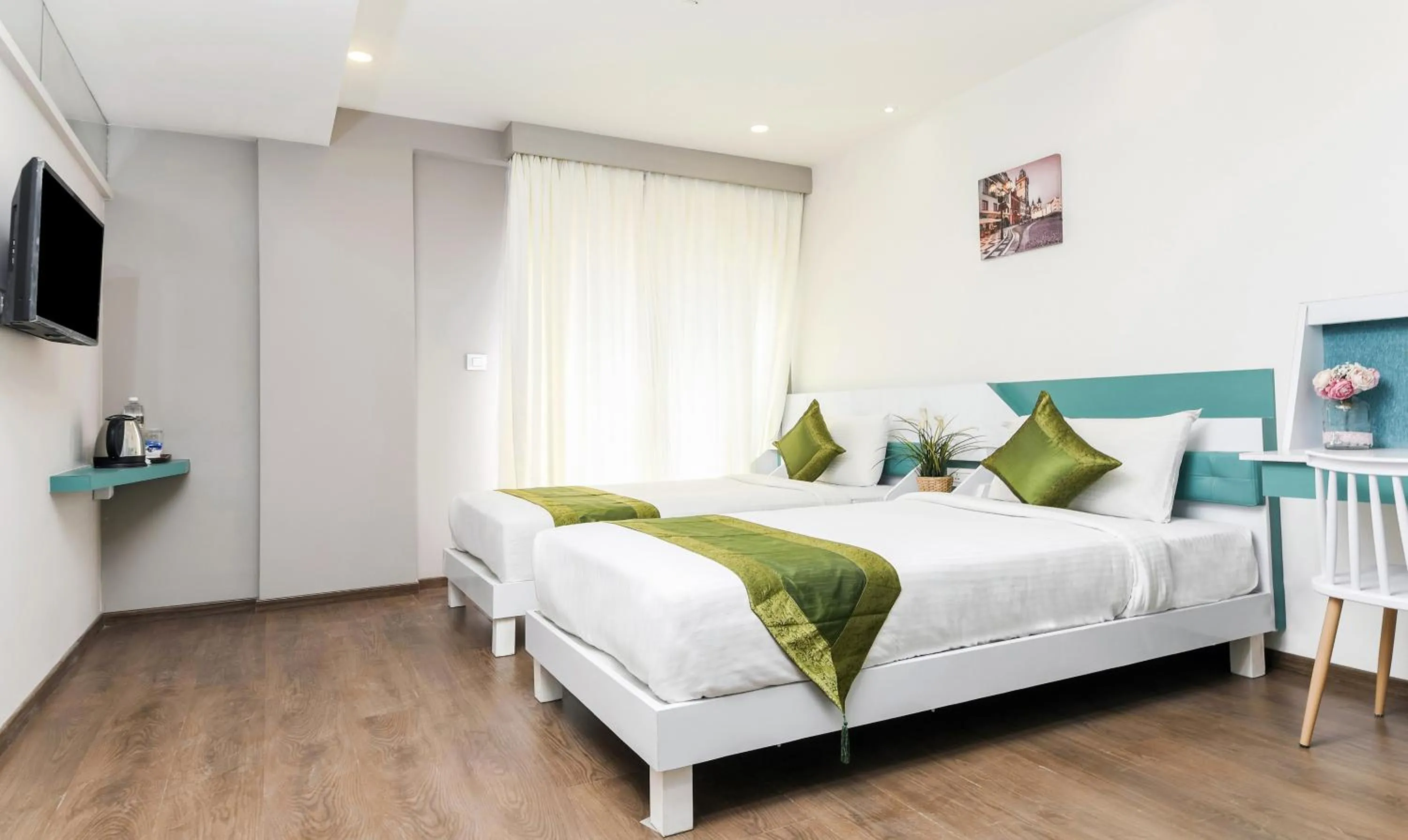 Bed in Treebo Stay Tuned JP Nagar