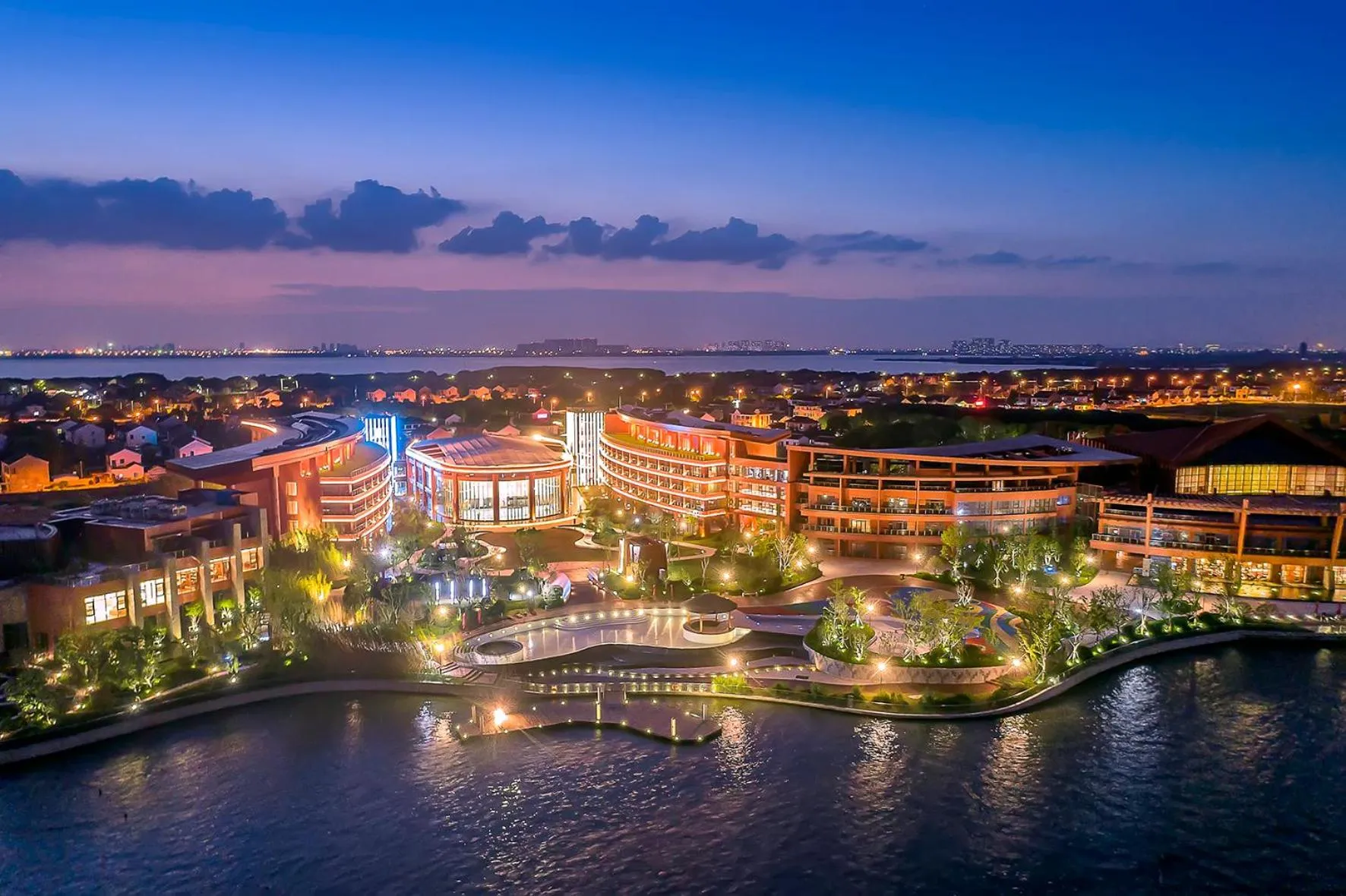 Bird's-eye View in Siko Grand Hotel Suzhou Yangcheng