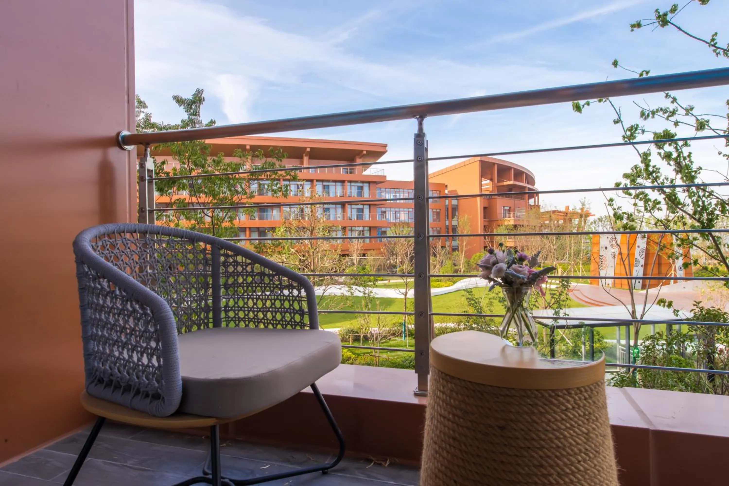 Balcony/Terrace in Siko Grand Hotel Suzhou Yangcheng