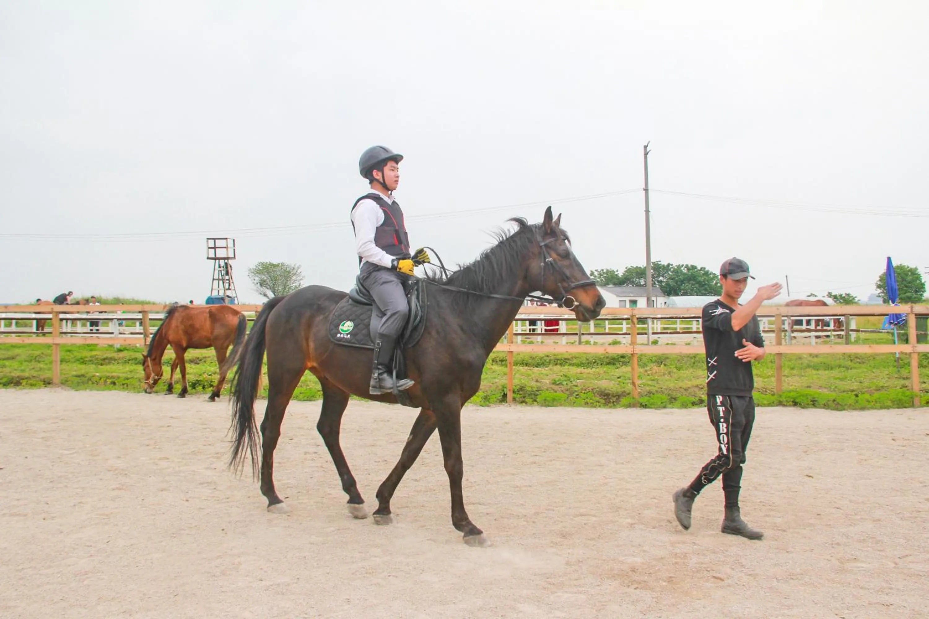 Horseback Riding in Siko Grand Hotel Suzhou Yangcheng