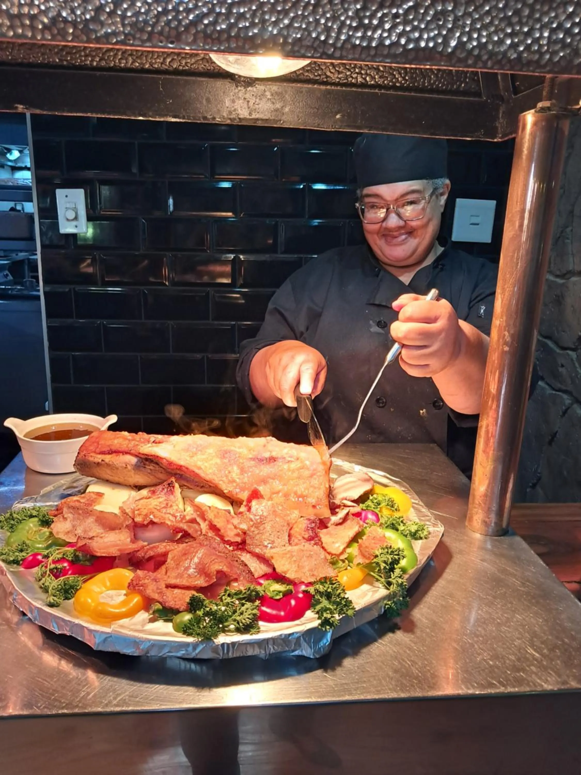 Food in Kalahari Lodge Kimberley