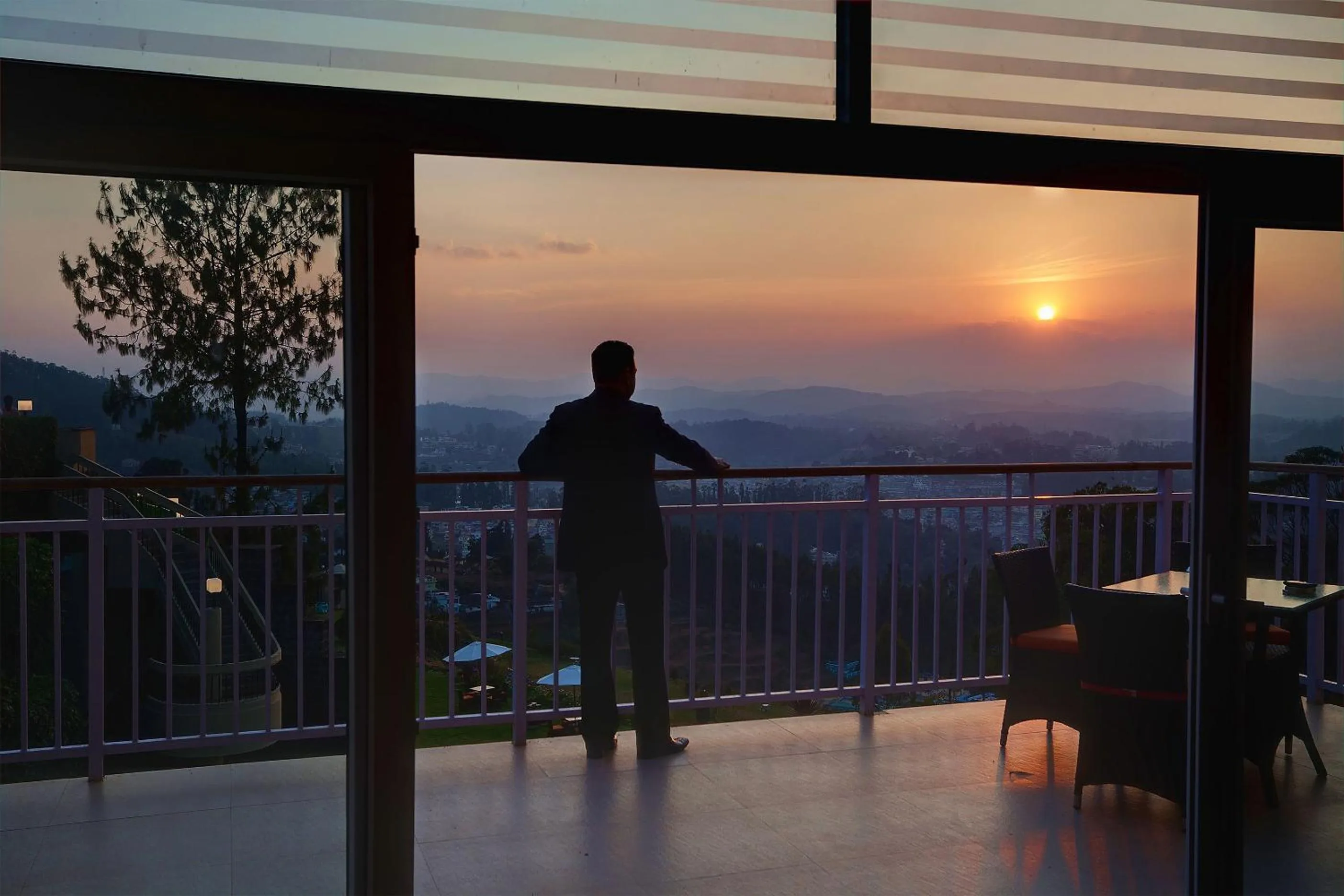 Balcony/Terrace in Sinclairs Retreat Ooty