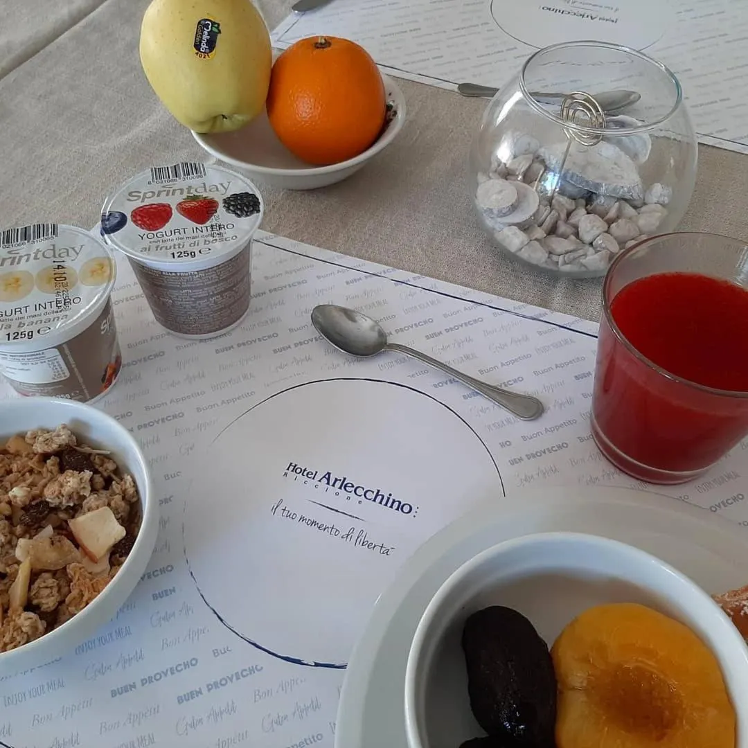 Breakfast in Hotel Arlecchino Riccione