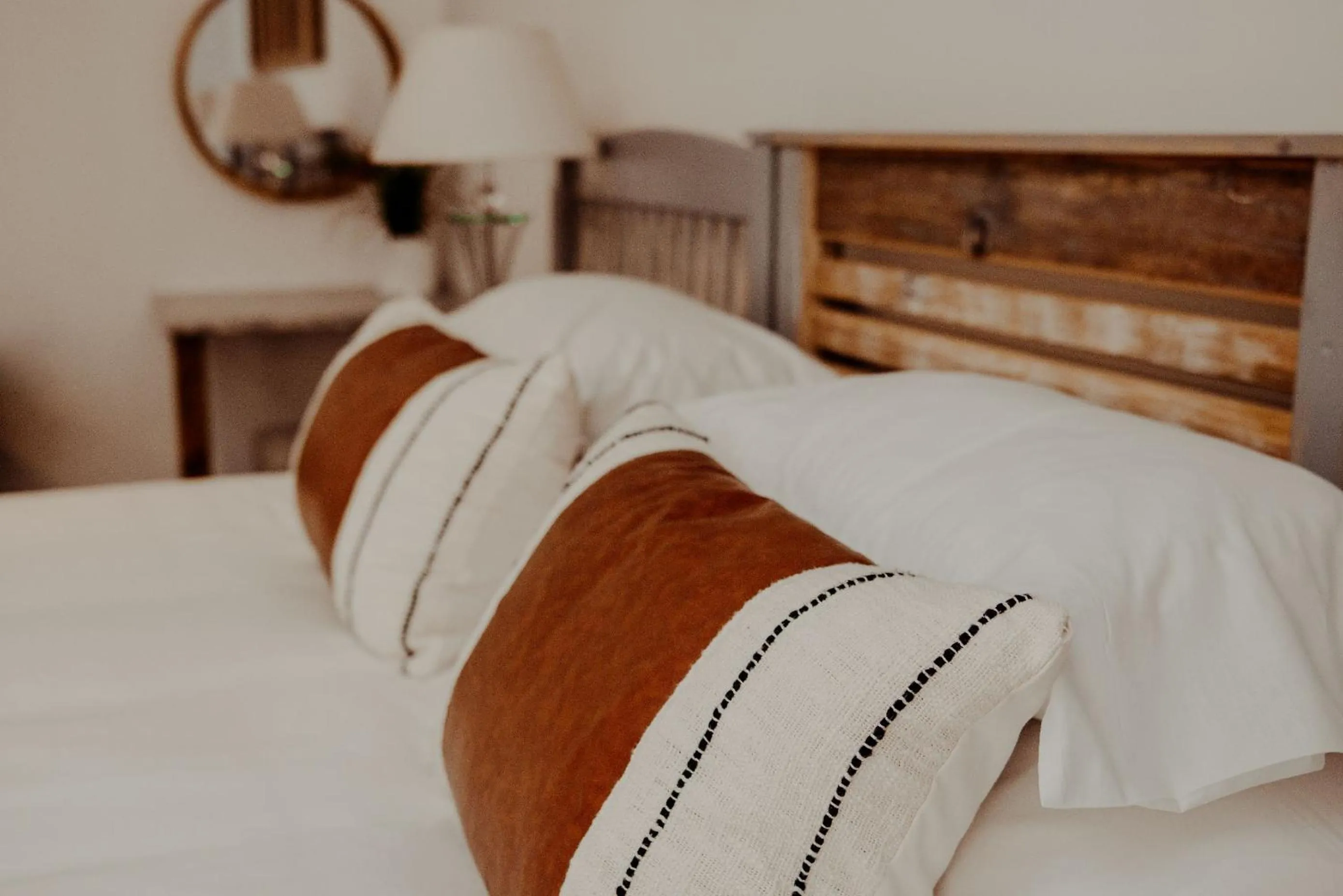 Bed in Aqua Marina Guest House