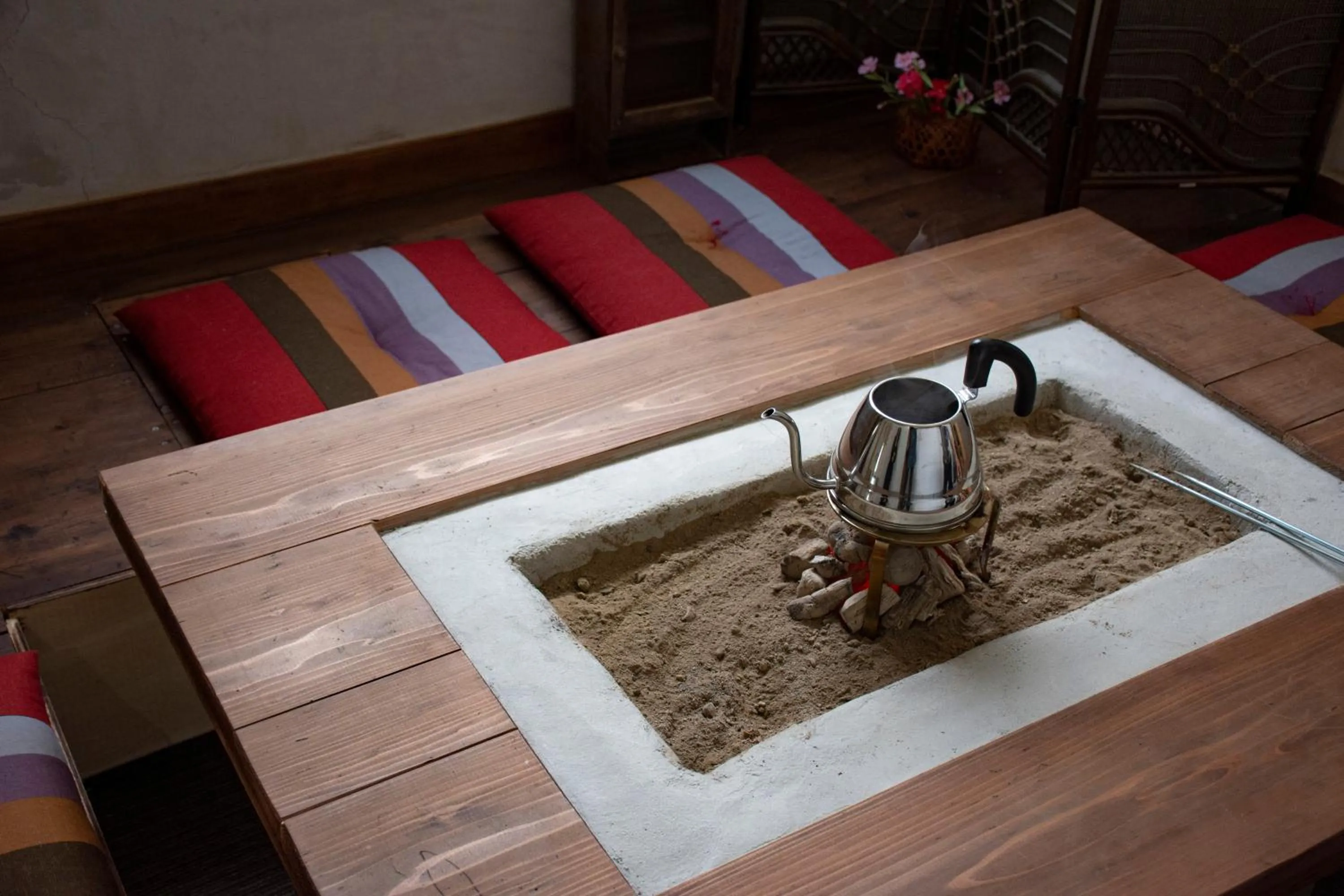 Communal lounge/ TV room in Guest Cafe Kuchikumano