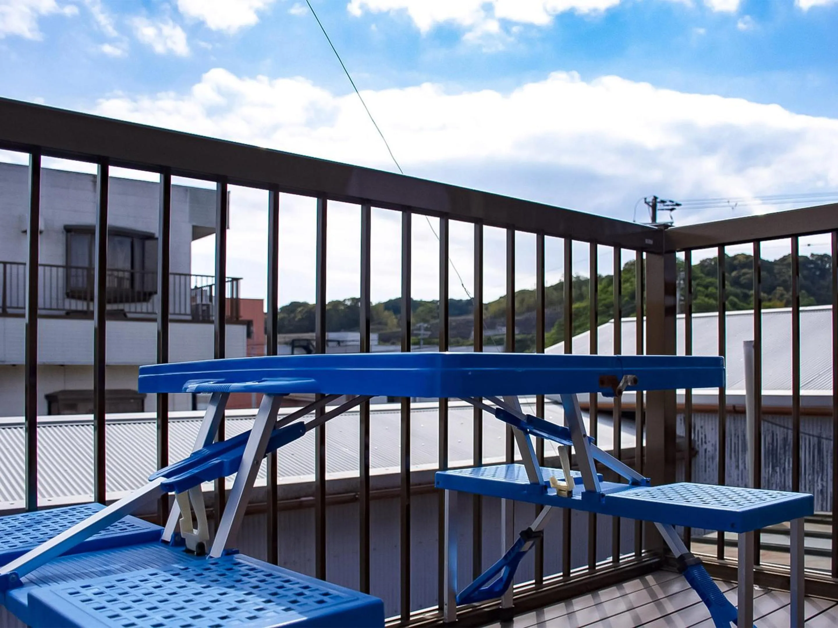 Balcony/Terrace in Guest Cafe Kuchikumano