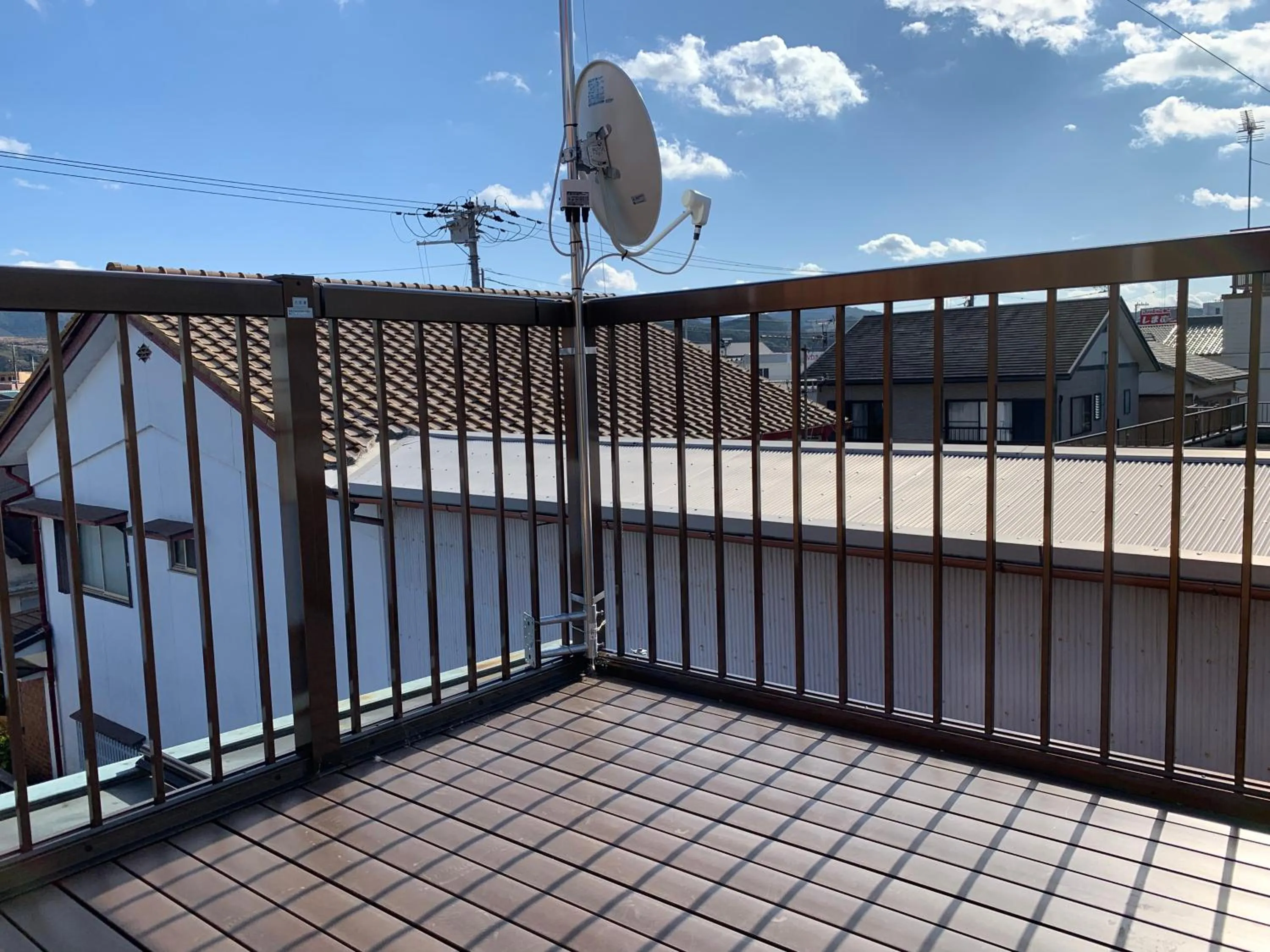 Balcony/Terrace in Guest Cafe Kuchikumano