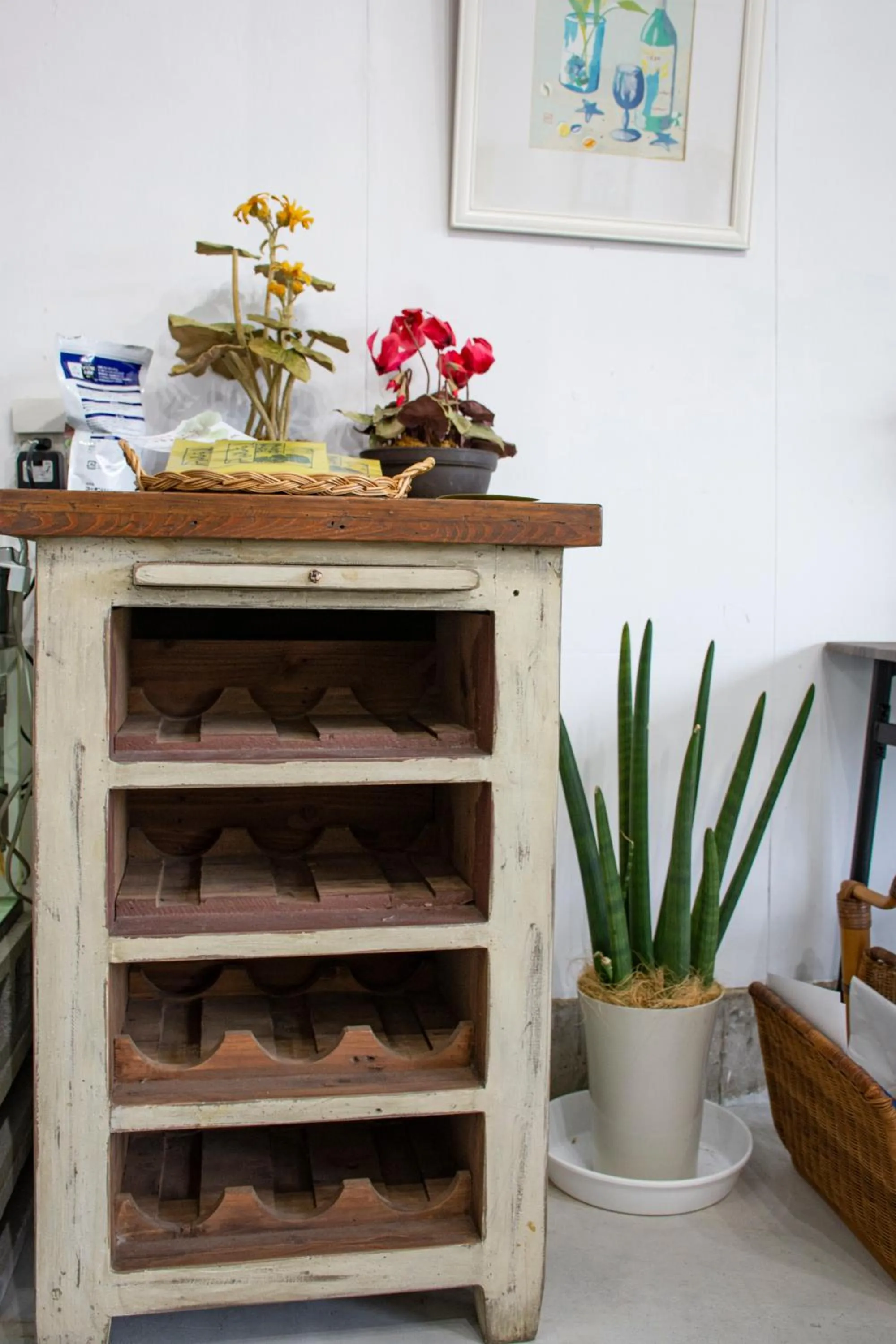 Decorative detail in Guest Cafe Kuchikumano