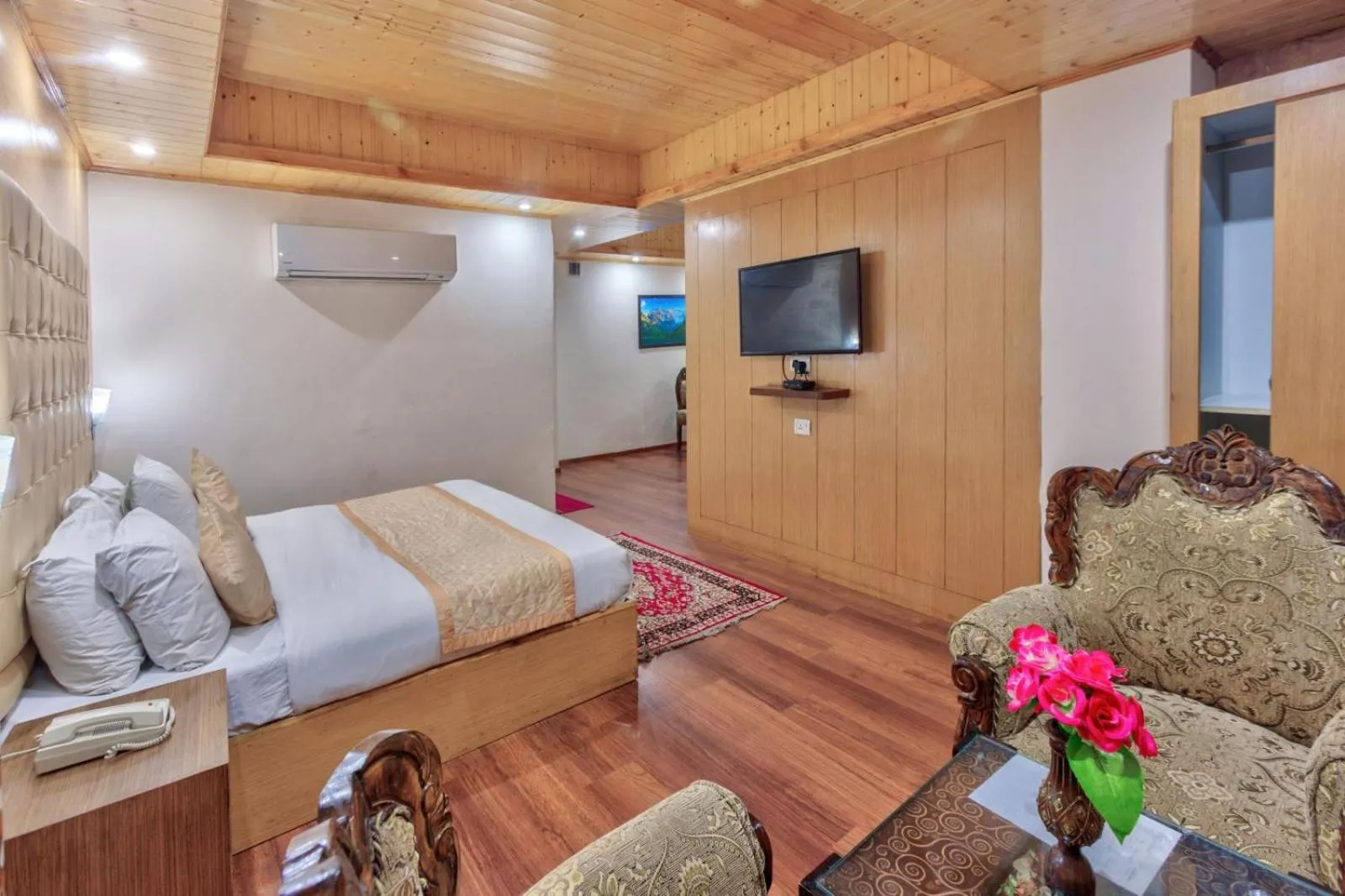 Grand Krisa Resort & SPA, Manali Experience Luxury With all Weather ACs in Every Room