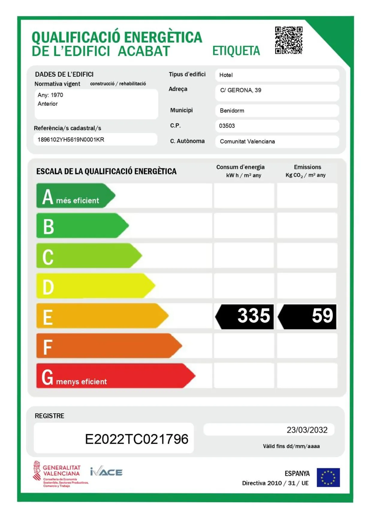 Property building in Ambassador Playa II
