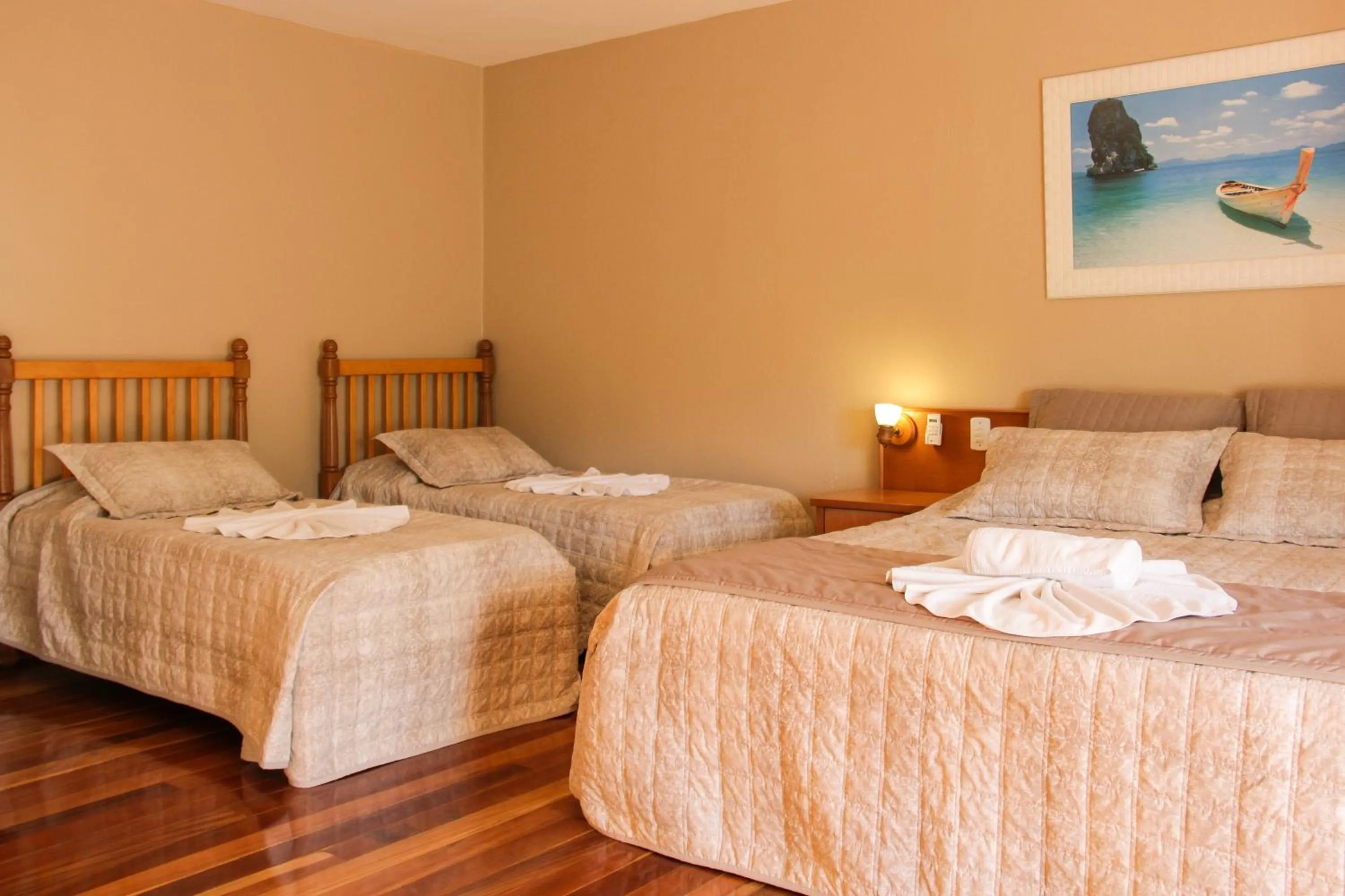 Bedroom, Bed in Hotel Aconchego da Serra