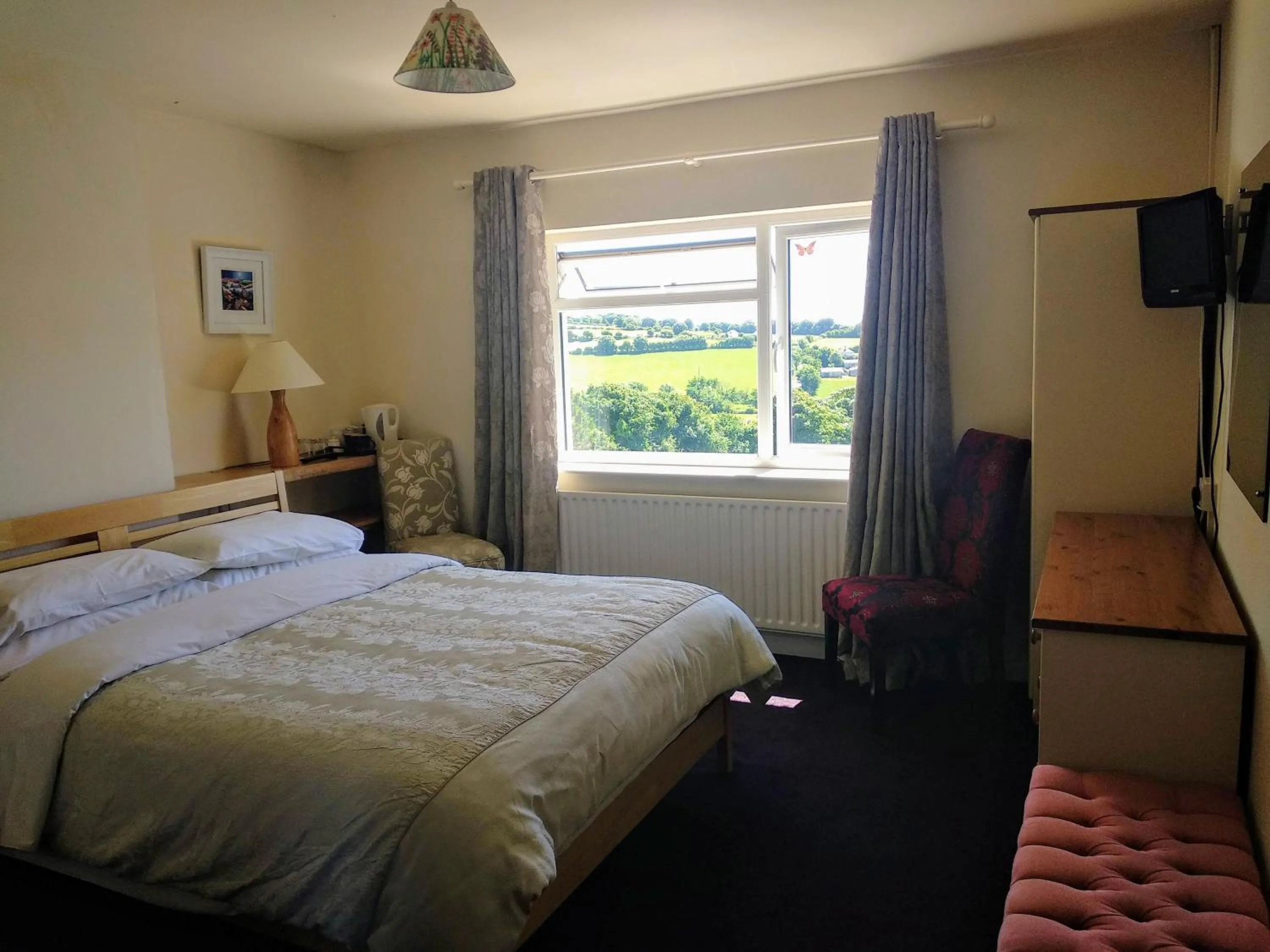 Bed in Seafield Farmhouse