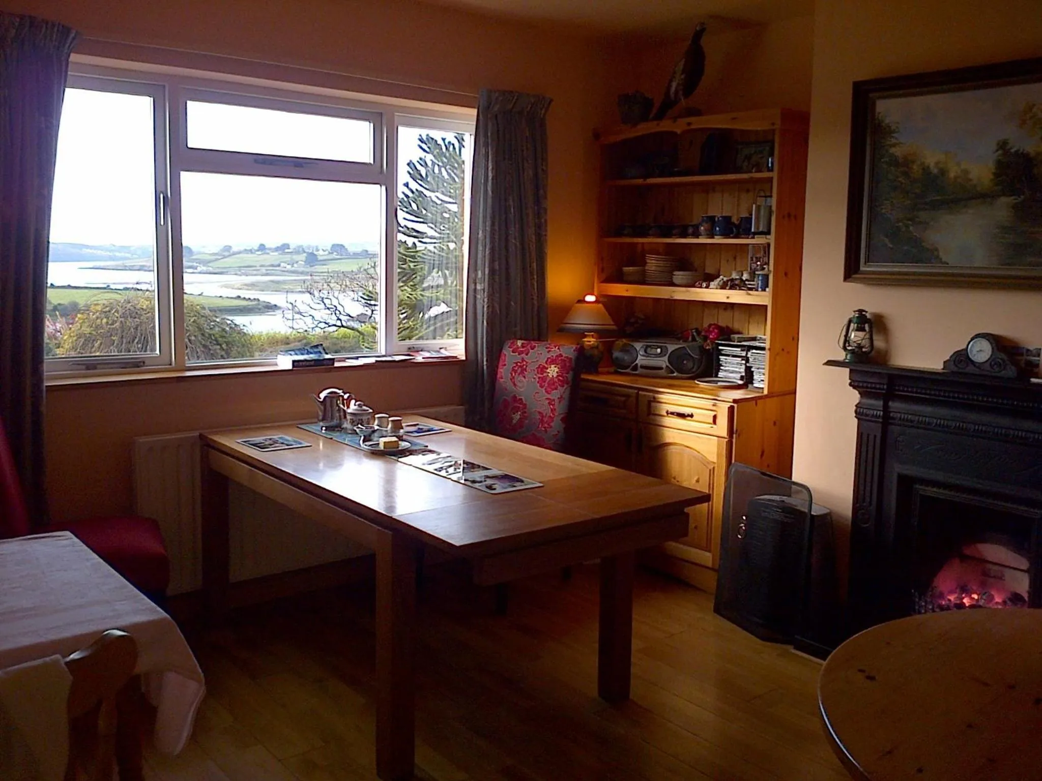 Dining area in Seafield Farmhouse