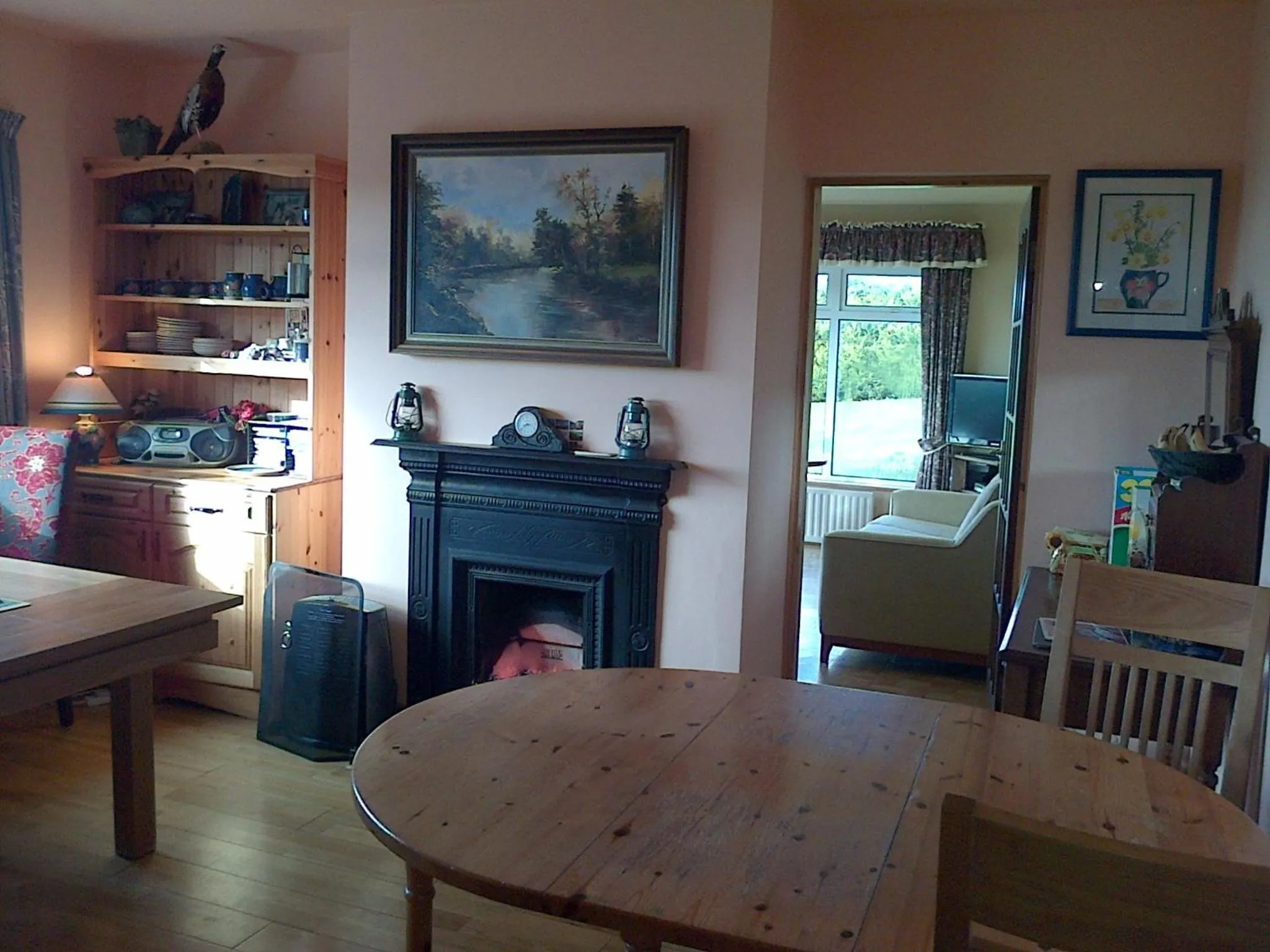 Dining area in Seafield Farmhouse