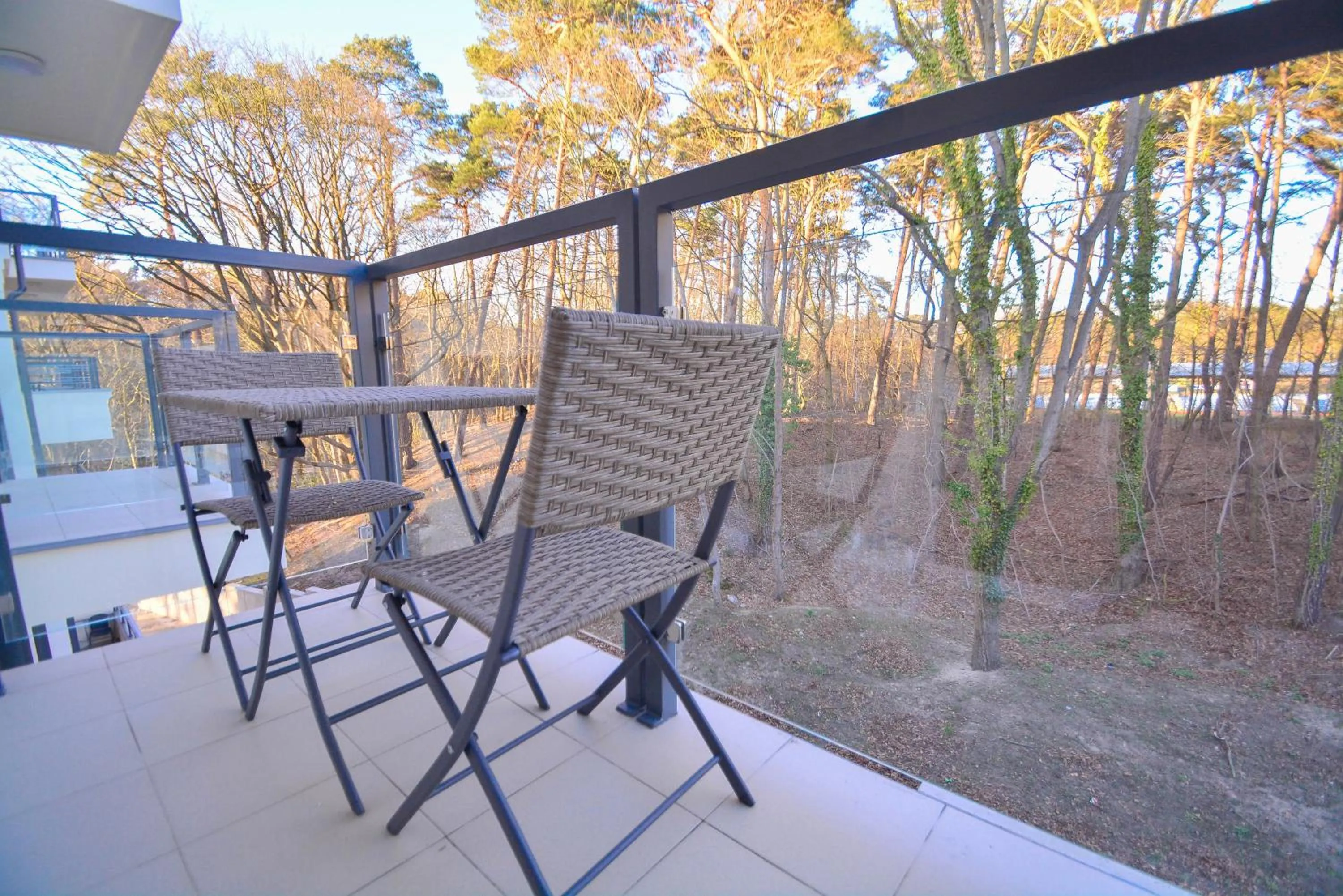 Balcony/Terrace in Osiedle Cesarskie Apartamenty - Parking - Apartamenty Bryza