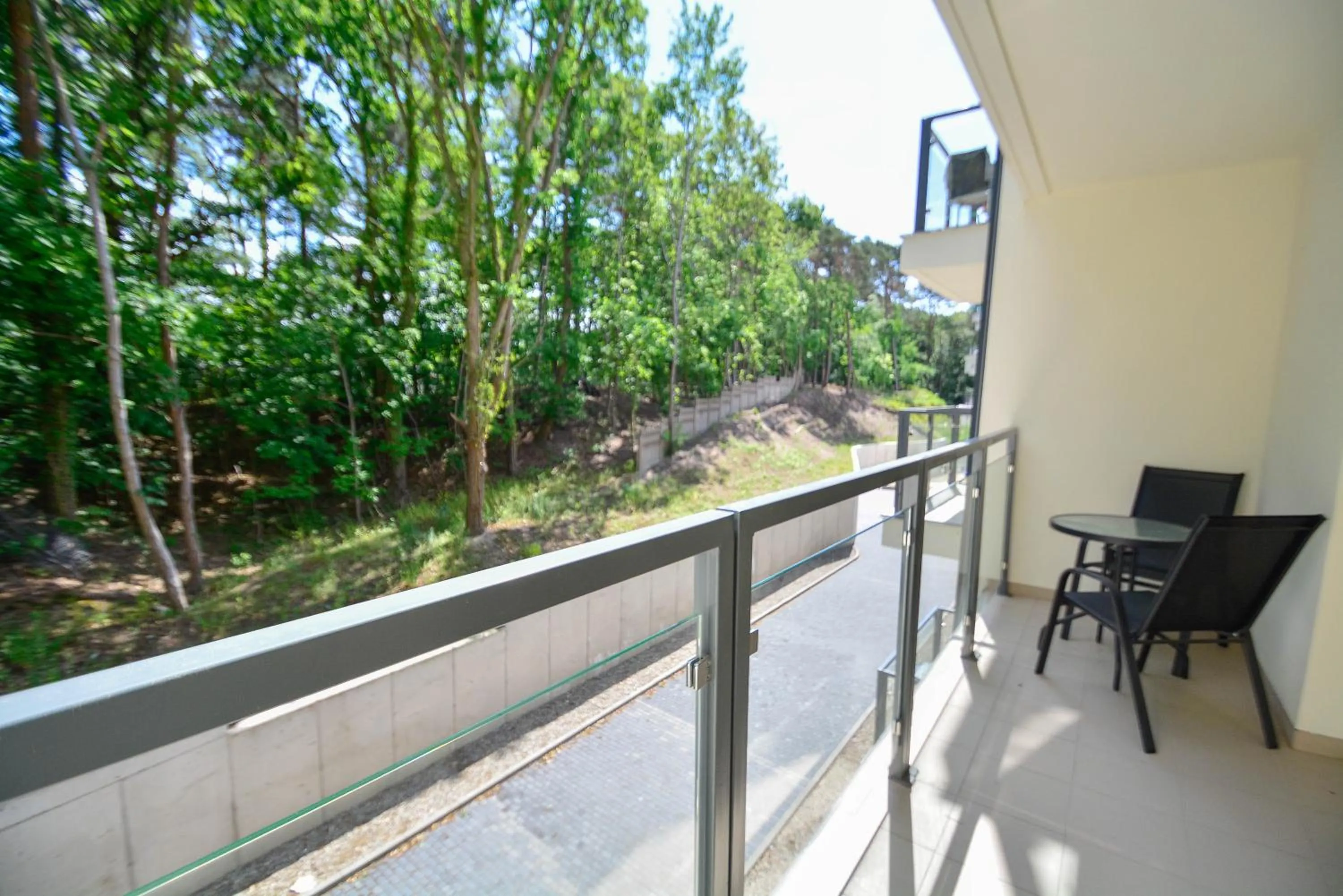 Balcony/Terrace in Osiedle Cesarskie Apartamenty - Parking - Apartamenty Bryza