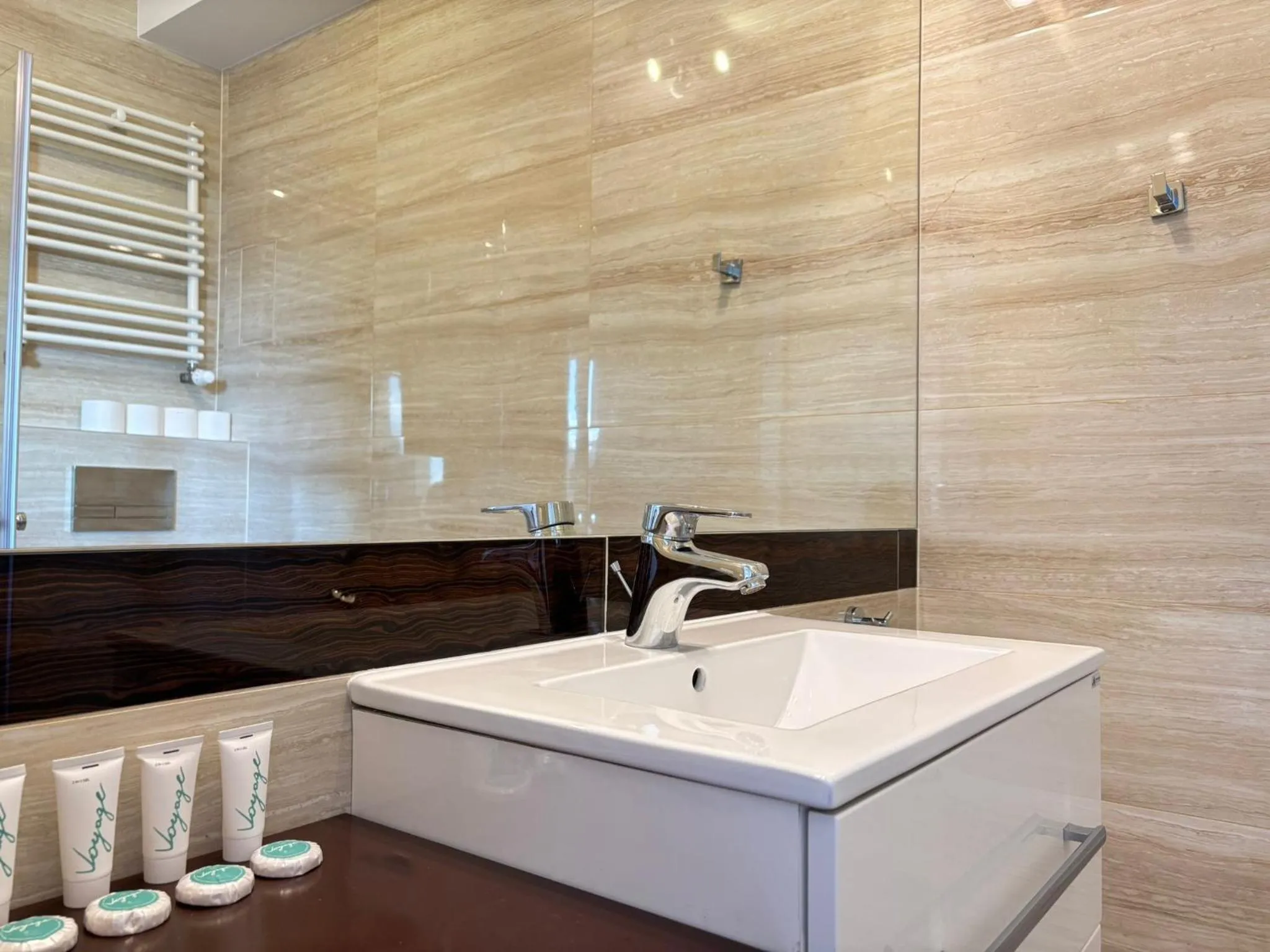 Shower in Osiedle Cesarskie Apartamenty - Parking - Apartamenty Bryza