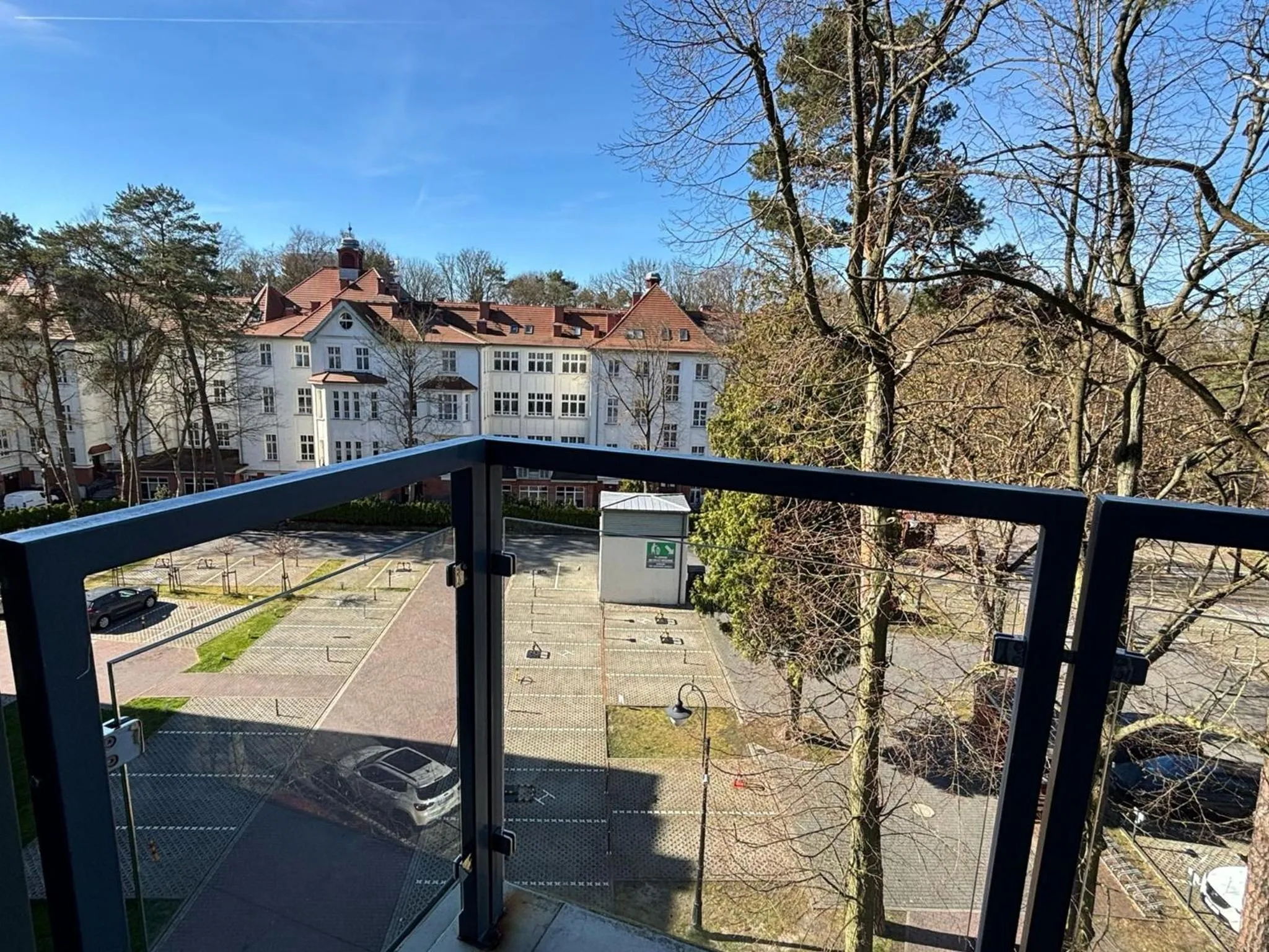 Balcony/Terrace in Osiedle Cesarskie Apartamenty - Parking - Apartamenty Bryza