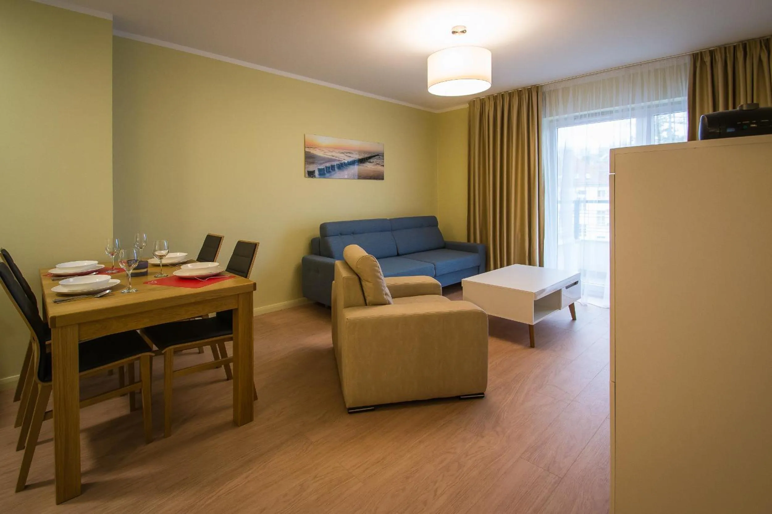 Seating area in Osiedle Cesarskie Apartamenty - Parking - Apartamenty Bryza