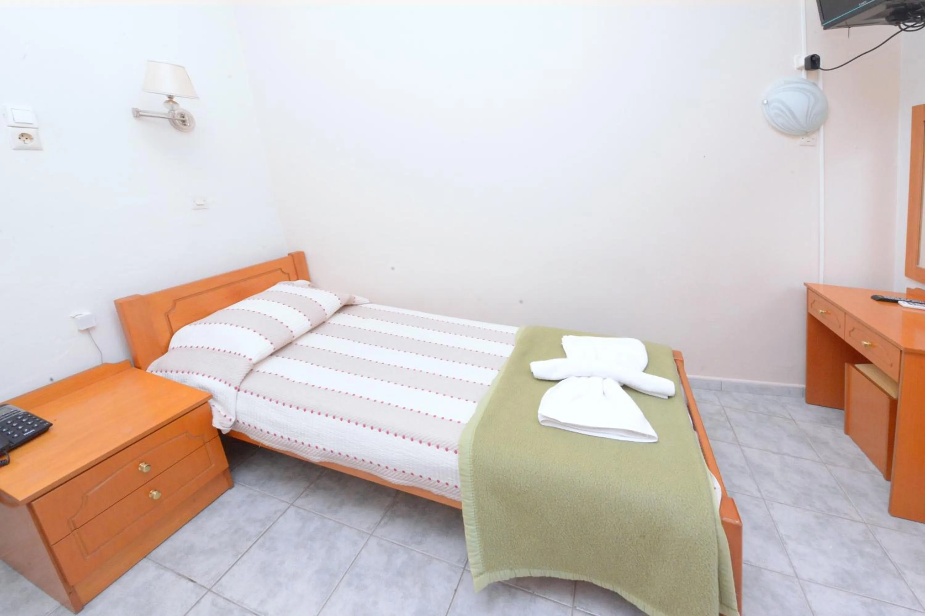 Bed in Veroniki Hotel