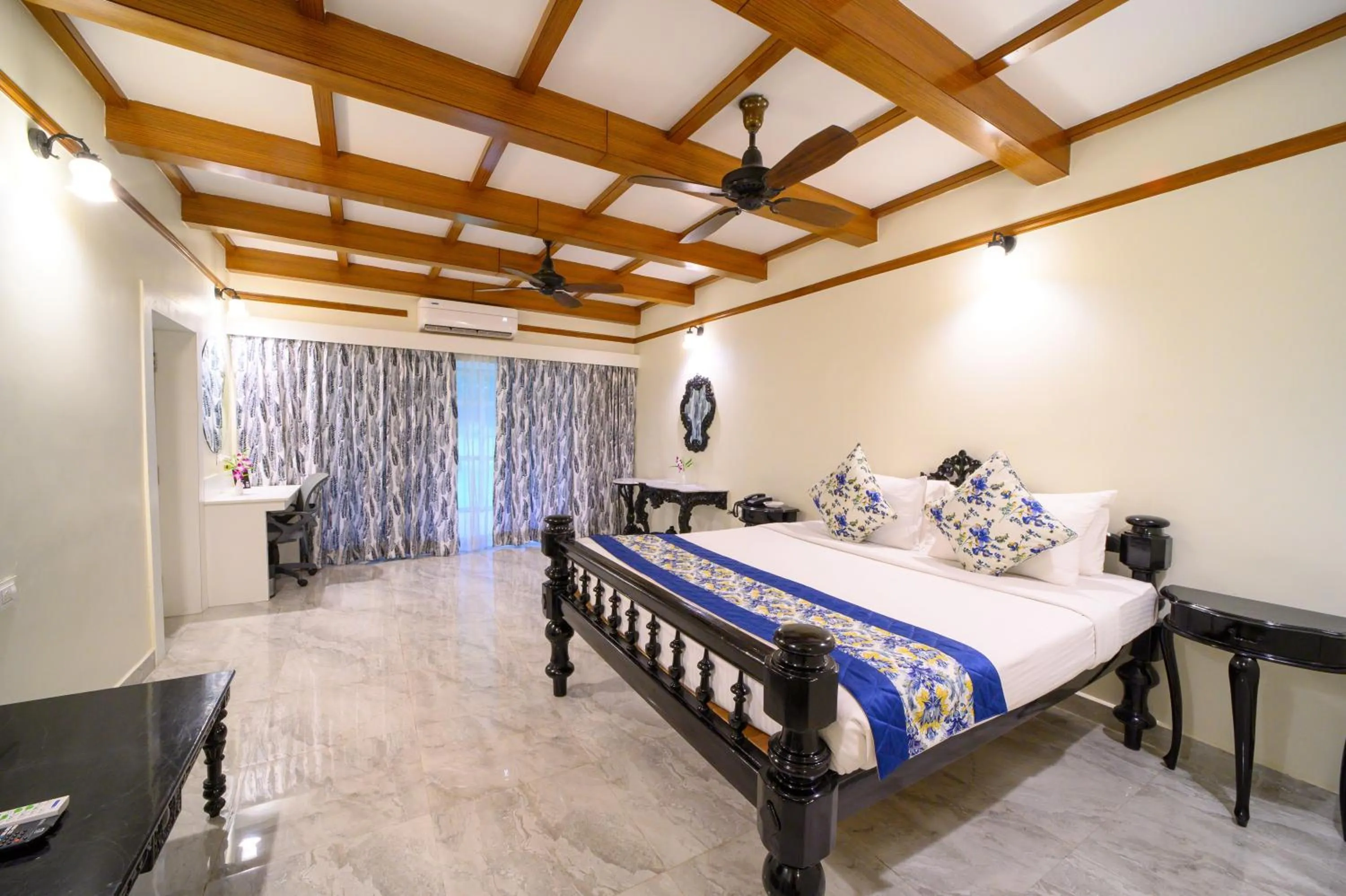 Bedroom, Bed in Sinclairs Retreat Dooars, Chalsa