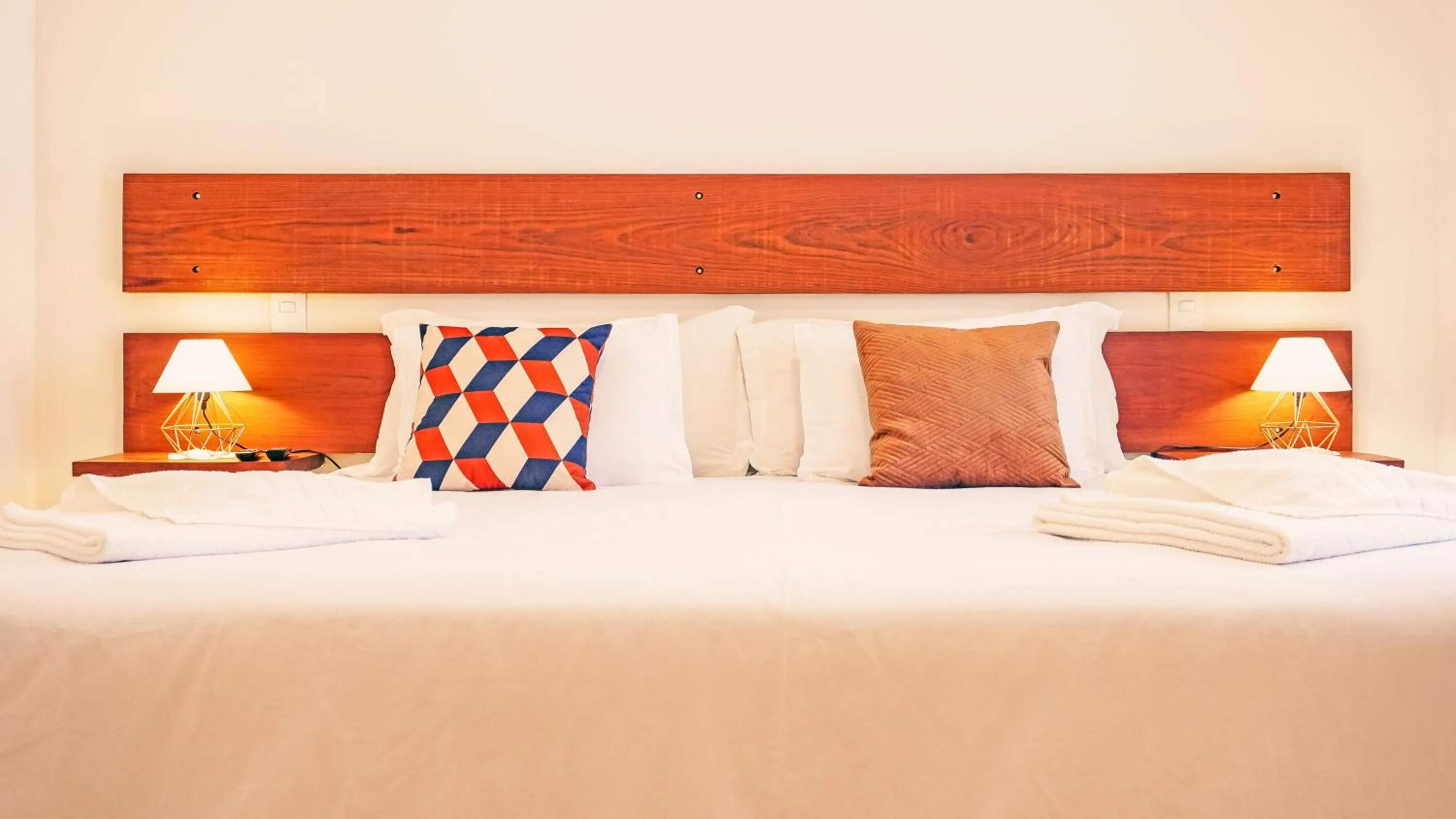 Bed in Pousada Medeiros