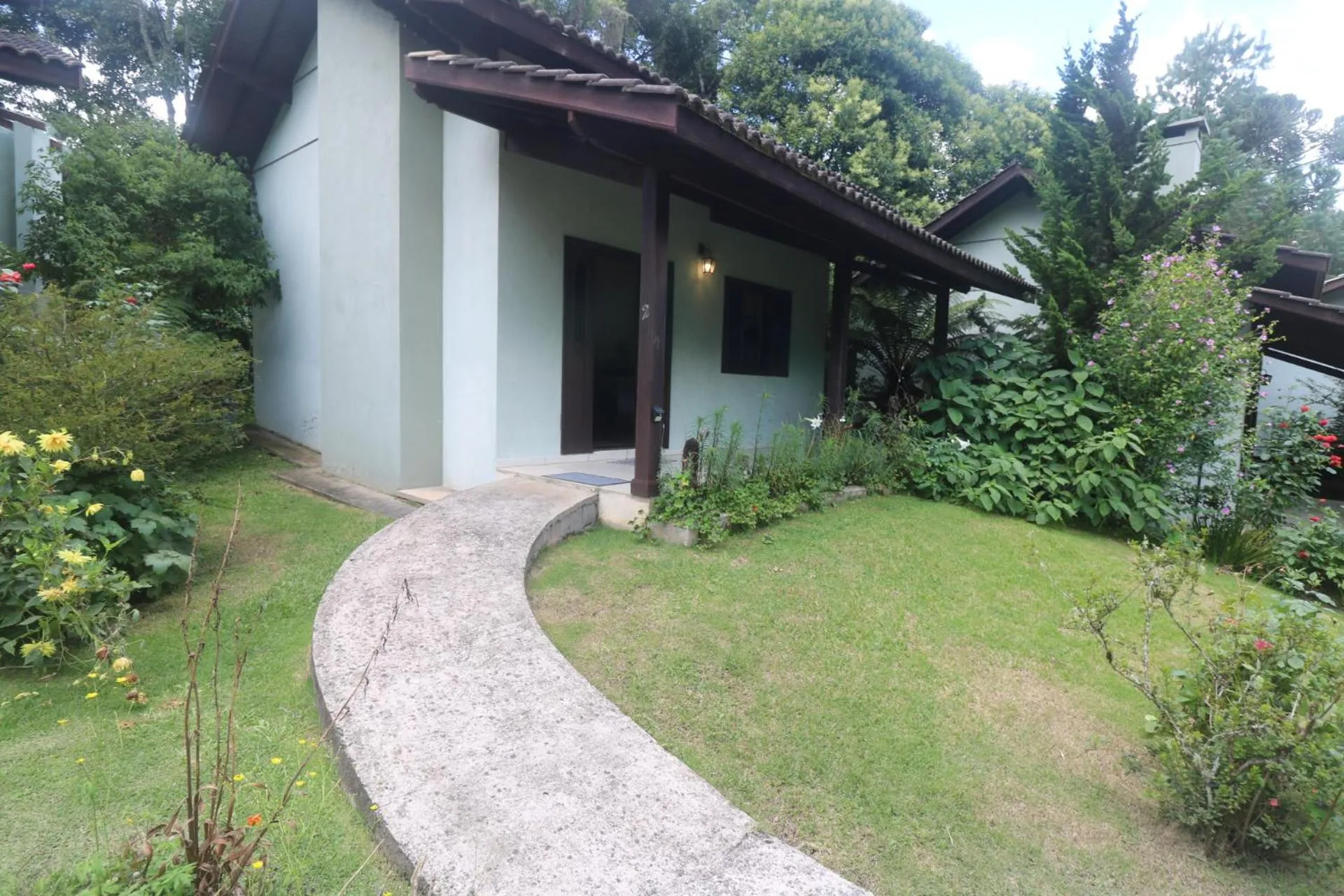 Garden in Pousada Medeiros