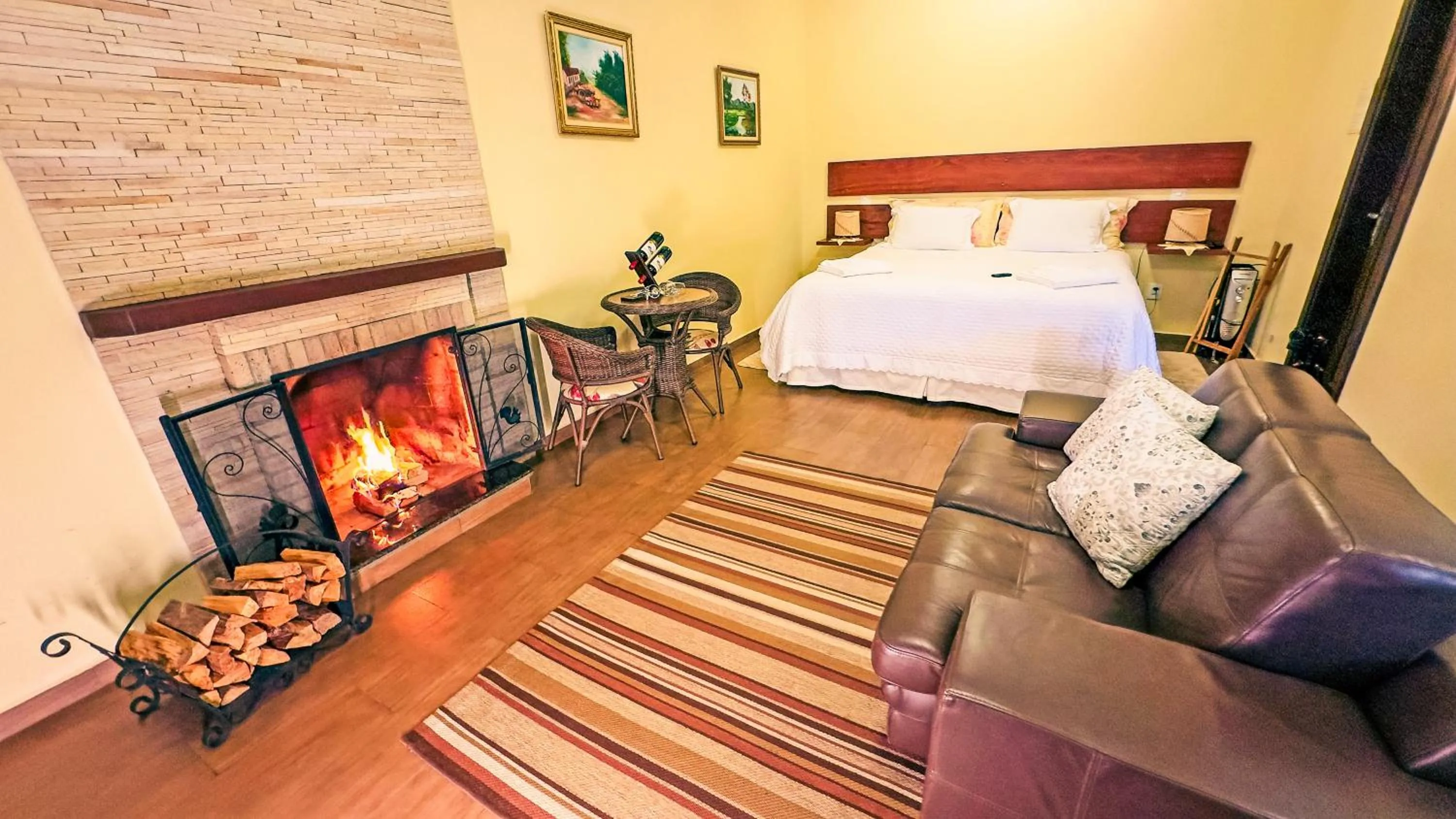 Bedroom, Bed in Pousada Medeiros